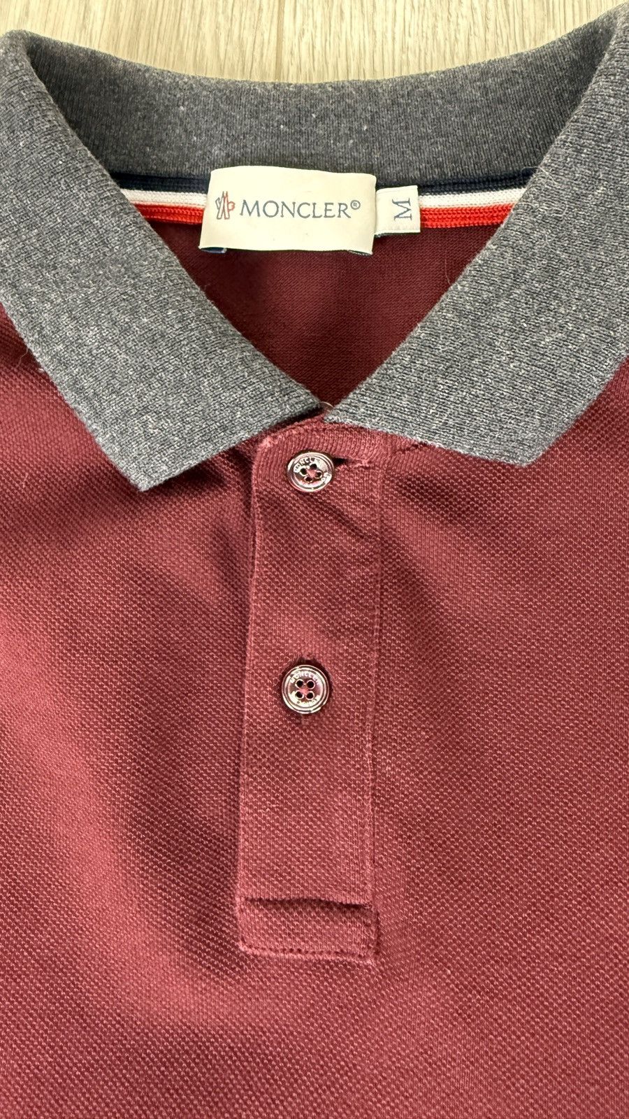 Moncler Moncler Polo Long Sleeve Size US M / EU 48-50 / 2 - 5 Thumbnail