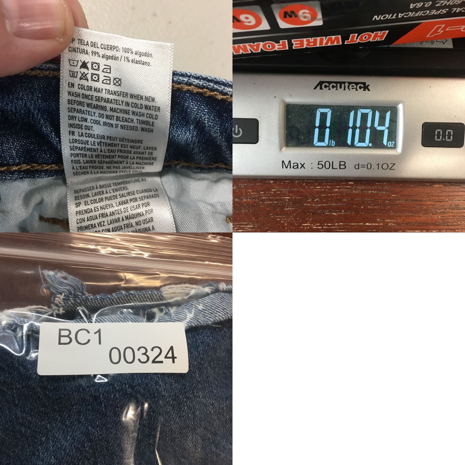 American Eagle Outfitters American Eagle Cut Off Short Womens 8 Blue Distressed Denim Zip Fly Button Front Shirt Womens 8 Blue Distressed Denim Zip Fly Button Front Size 30" / US 8 / IT 44 - 9 Thumbnail