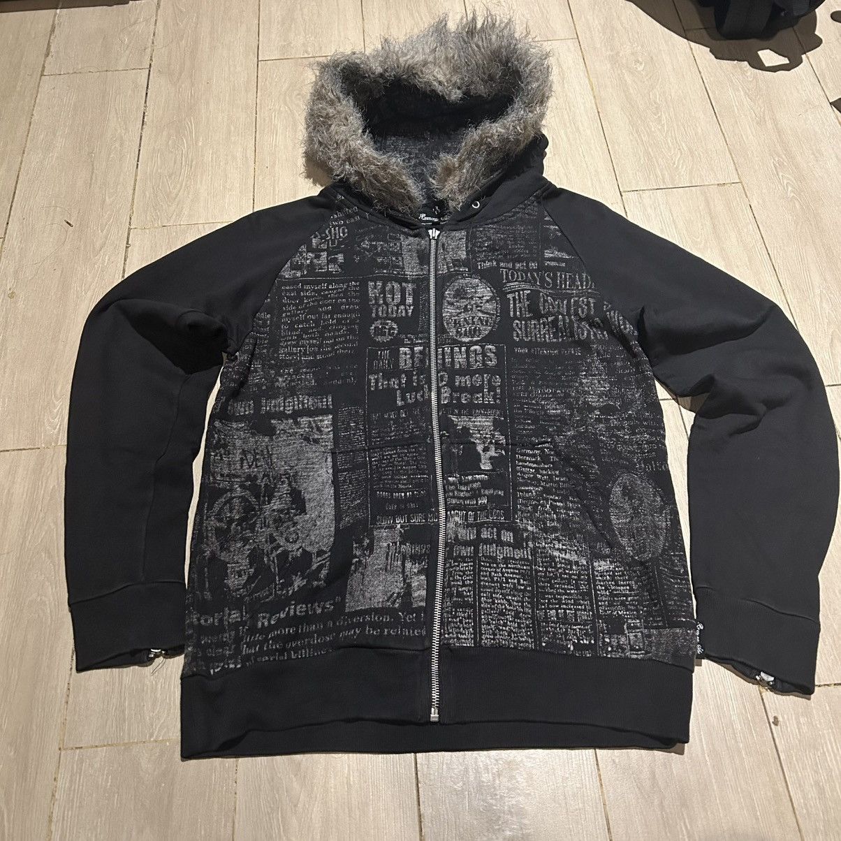 BERNINGS SHO Vintage Rare Bernings Sho Fur Hoodie Size US M / EU 48-50 / 2 - 3 Thumbnail