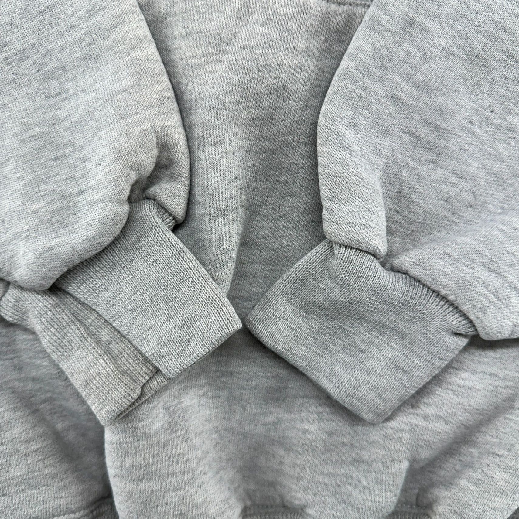 Jerzees VINTAGE Jerzees Hoodie Mens M Gray Pullover Lined Zipper Logo Cotton Polyester Fleece 80s Western Halloween? Size US M / EU 48-50 / 2 - 3 Thumbnail