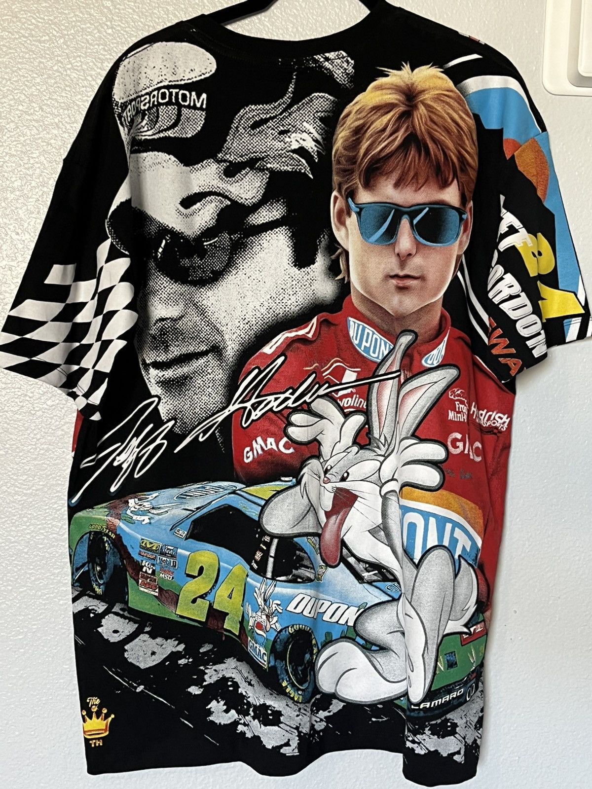 Other Jeff Gordan nascar AOP bugs bunny graphic shirt Size US XL / EU 56 / 4 - 8 Thumbnail