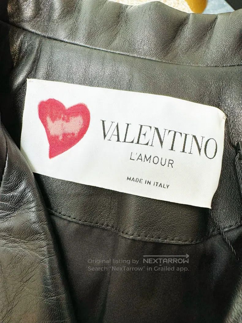 Valentino Valentino Long sleeve short leather jacket Size S / US 4 / IT 40 - 4 Thumbnail
