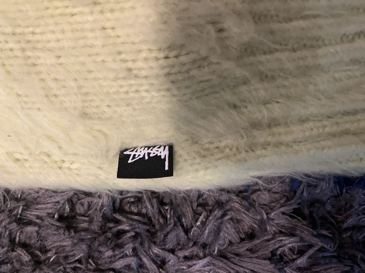 Designer × Stussy Stussy Lime Mohair Sweater Size US M / EU 48-50 / 2 - 4 Thumbnail