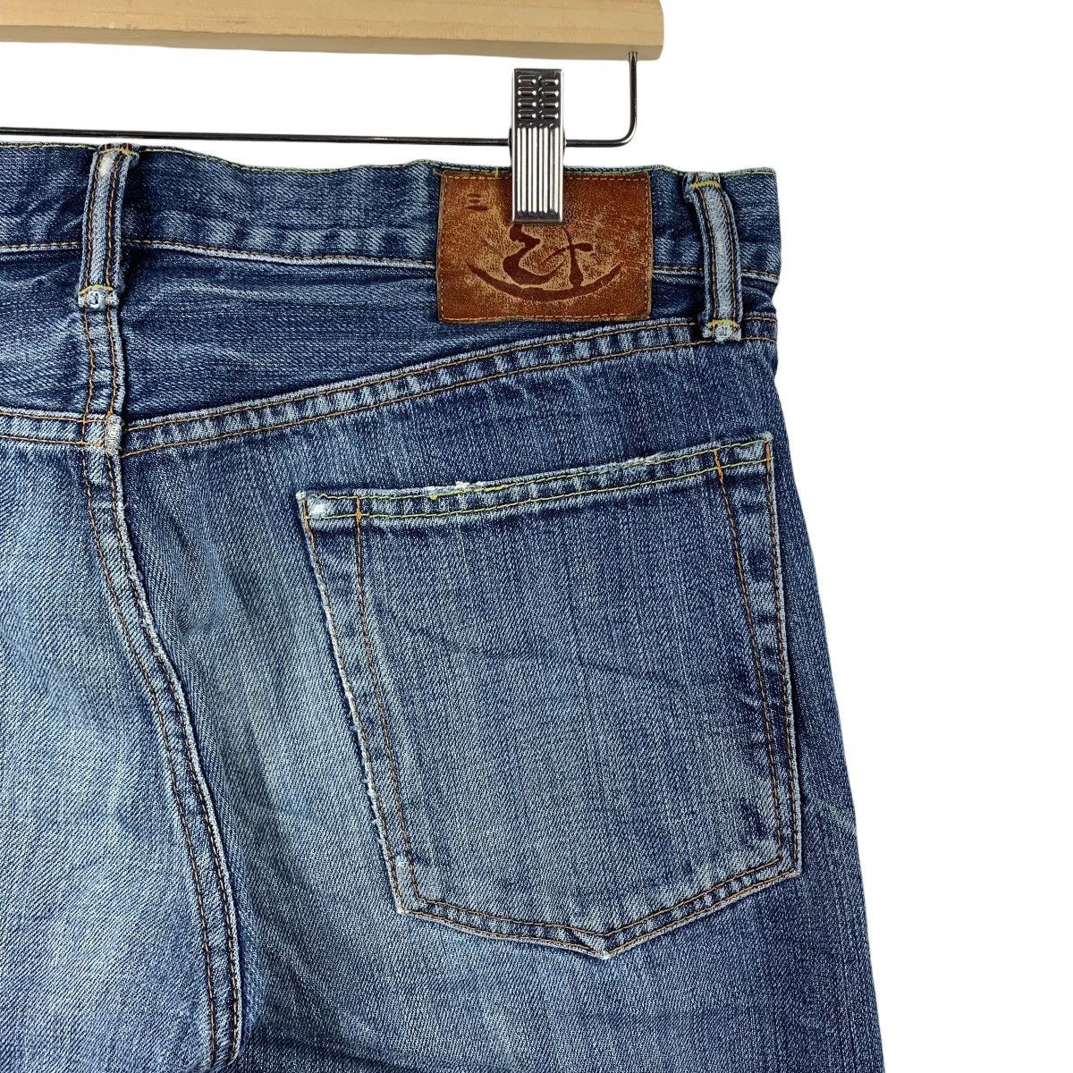 Eternal × Japanese Brand Vintage ETERNAL distressed blue jeans Size US 34 / EU 50 - 17 Thumbnail