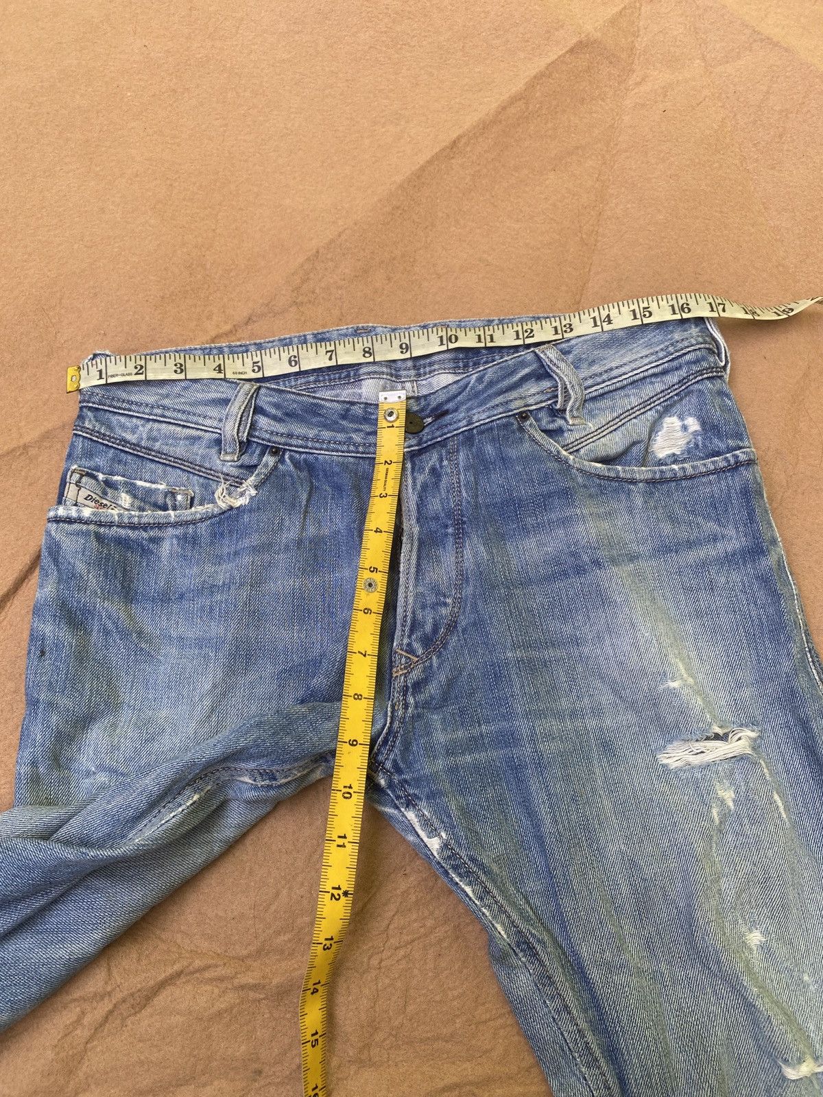 Diesel Vintage diesel industry denim Size US 33 - 4 Thumbnail