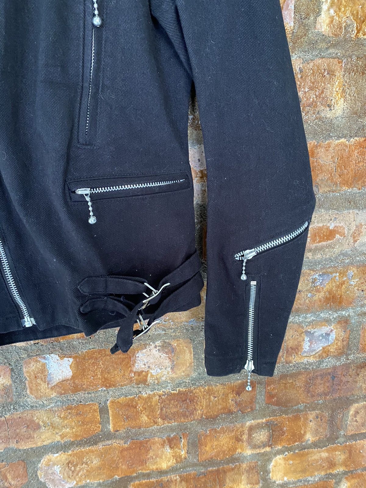 Lad Musician 1990s Savoy Clothing Japan Punk Rider double collar jacket Size XS / US 0-2 / IT 36-38 - 7 Thumbnail