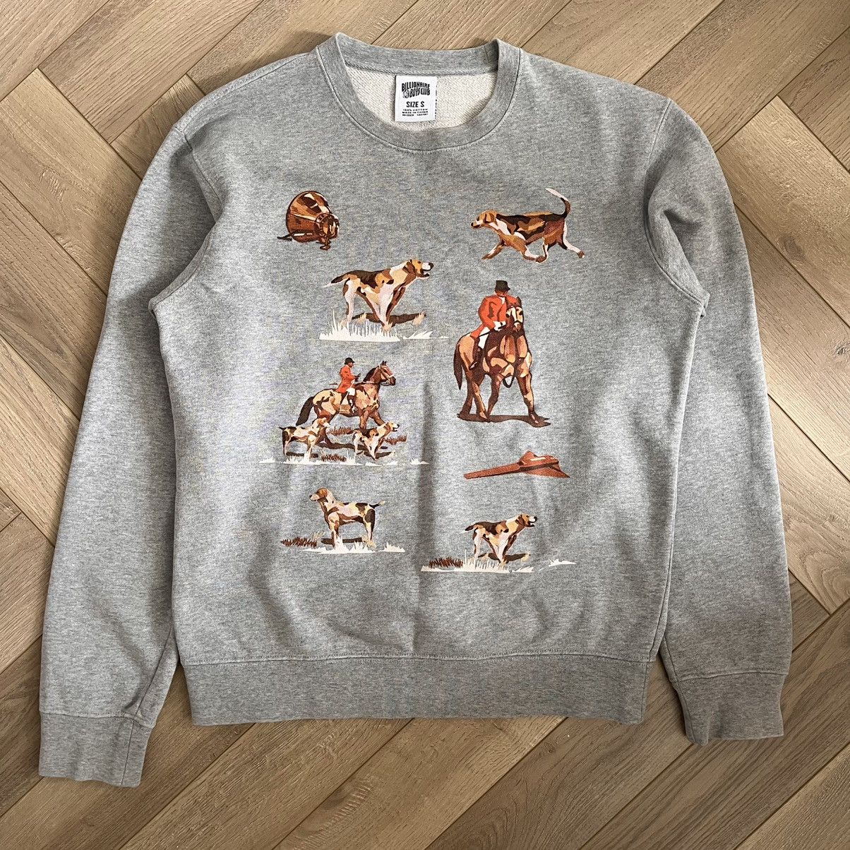 Billionaire Boys Club Billionaire Boys Club Hunting Dog Sweatshirt Size US S / EU 44-46 / 1 - 1 Thumbnail