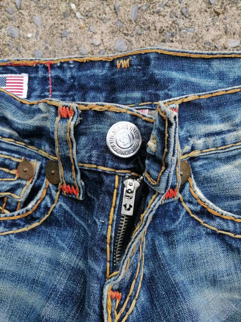 Other True Religion Billy Super T Denim Jeans Size 30" / US 8 / IT 44 - 7 Thumbnail