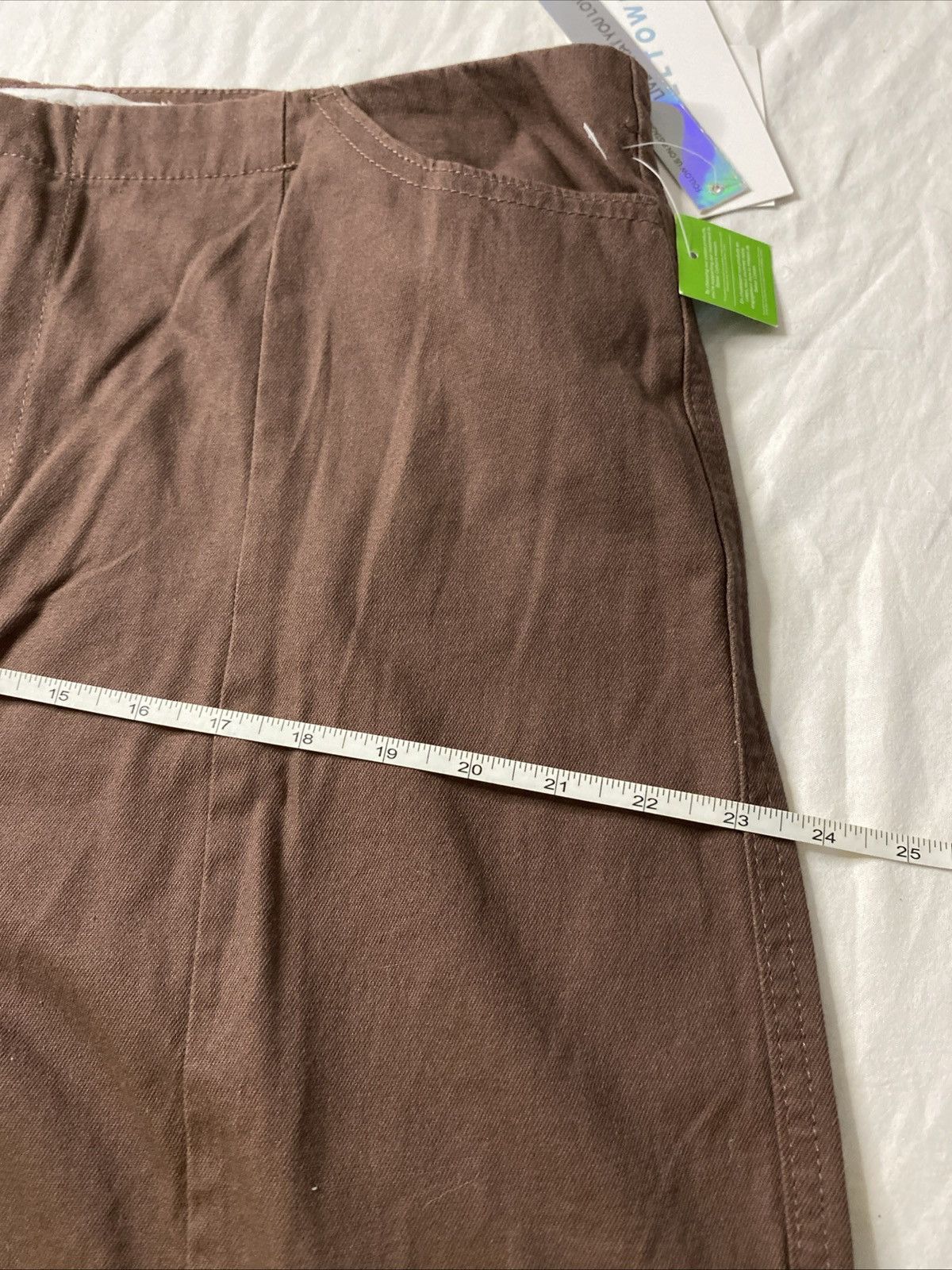 Other Tinseltown Cargo Pants Womens Baggy Brown Kohls Sz 17/33 NWT Size 33" - 13 Thumbnail