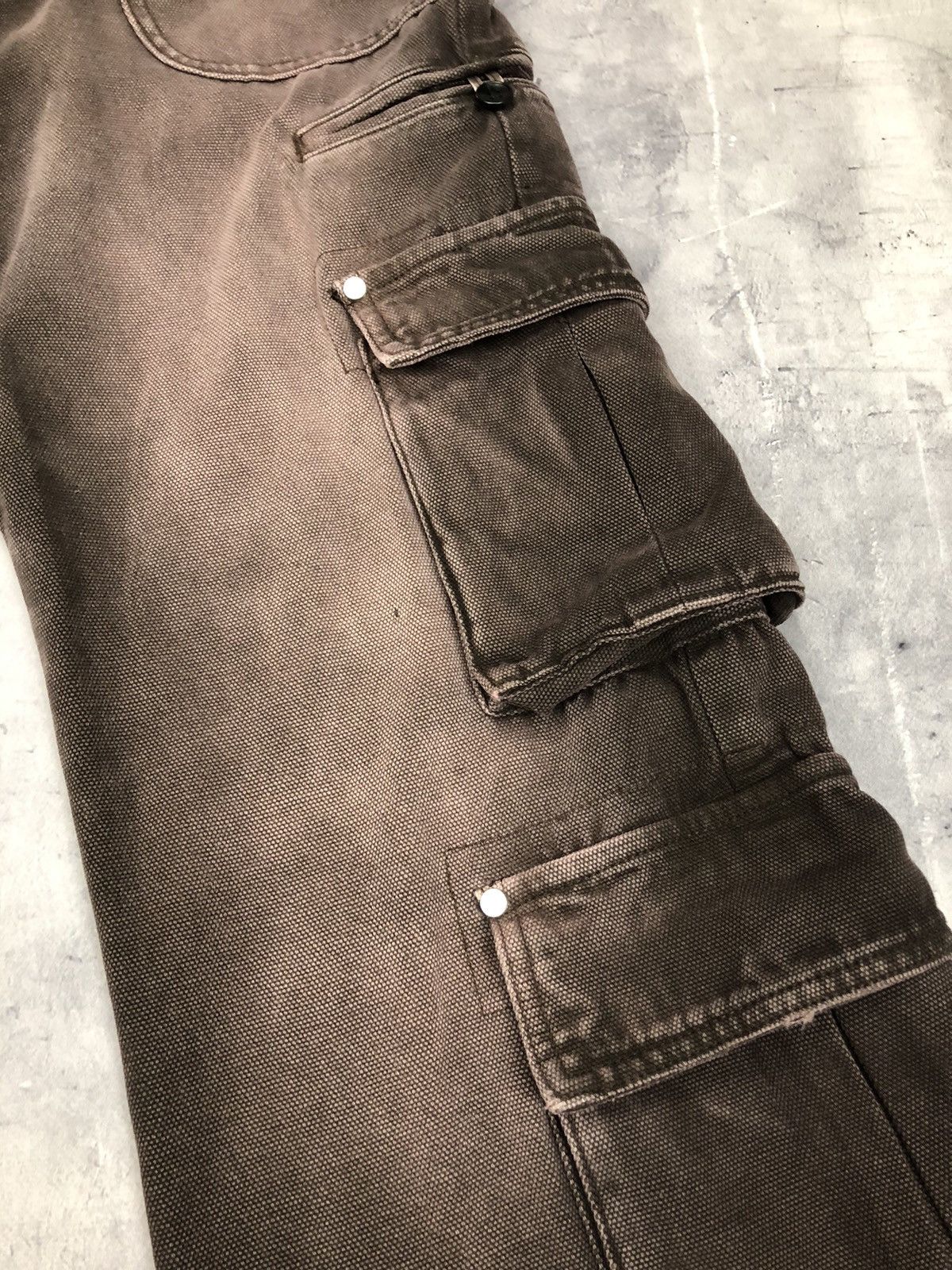 Guizio Danielle Guizio Women's Hayes Cargo Pants Size 27" / US 4 / IT 40 - 5 Thumbnail