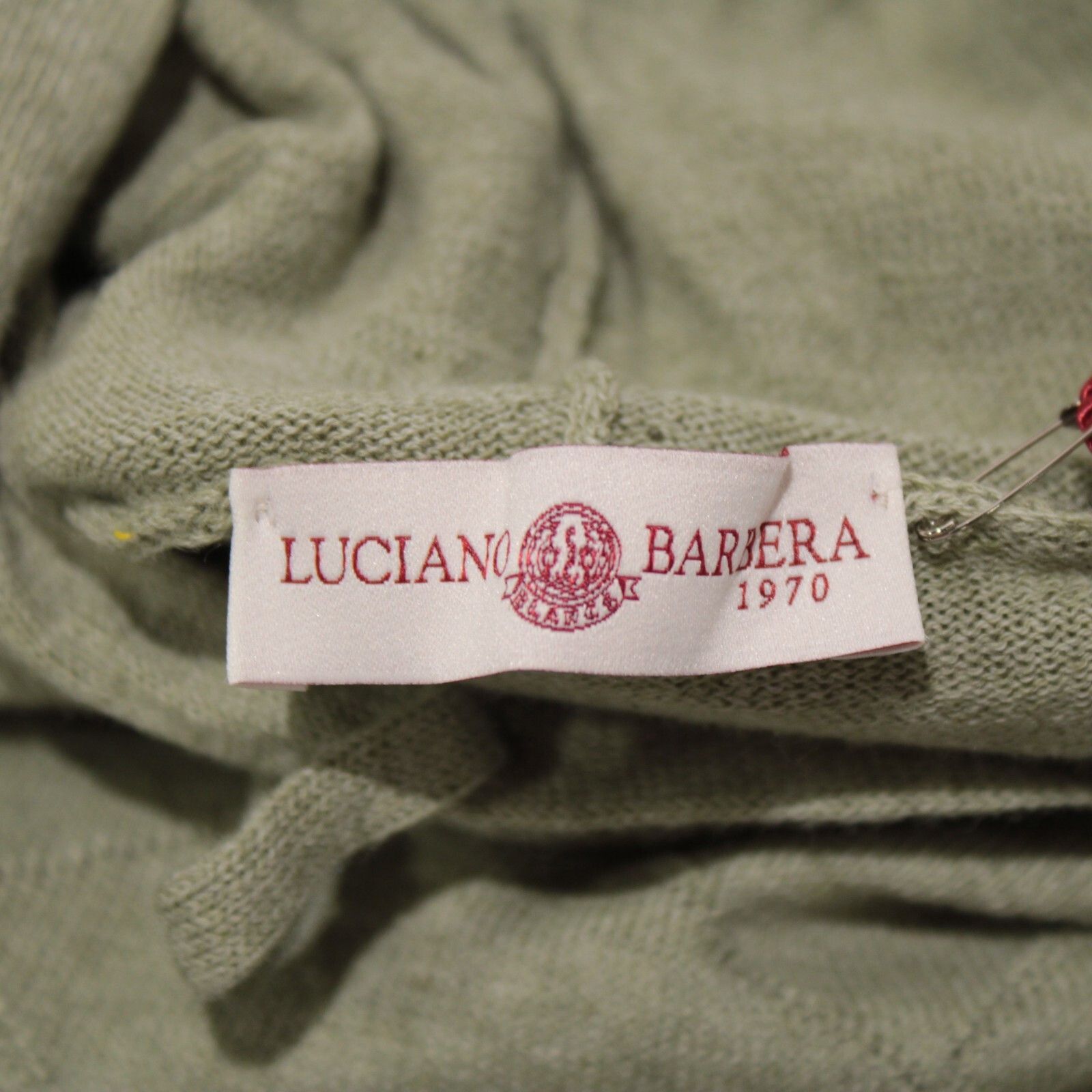 Luciano Barbera Luciano Barbera Sweater Size US M in Green Size US M / EU 48-50 / 2 - 7 Thumbnail