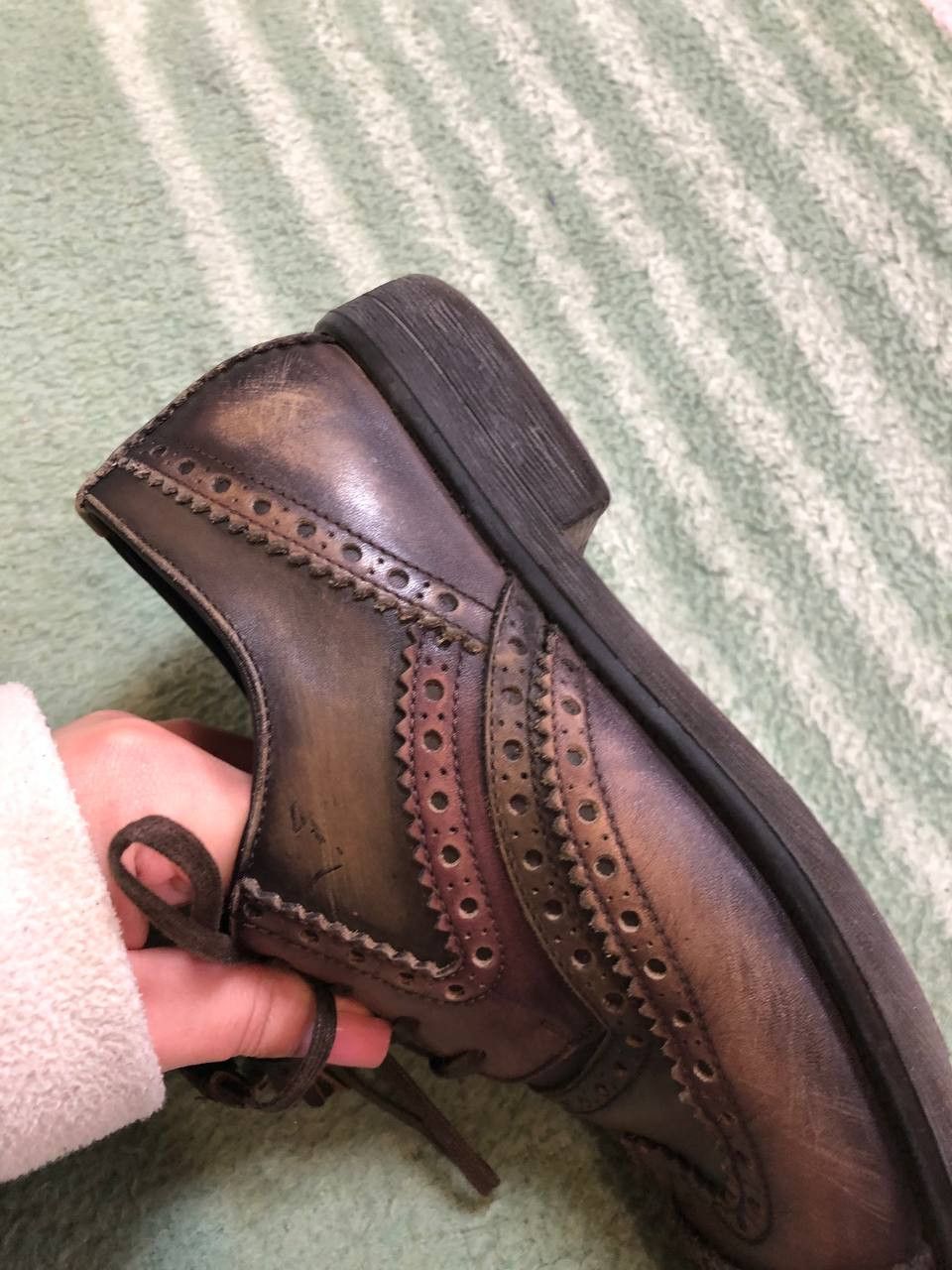 Dolce & Gabbana Vintage Dolce Gabbana Leather Oxford Shoes 5 Mens Size US 5 / EU 37 - 13 Thumbnail