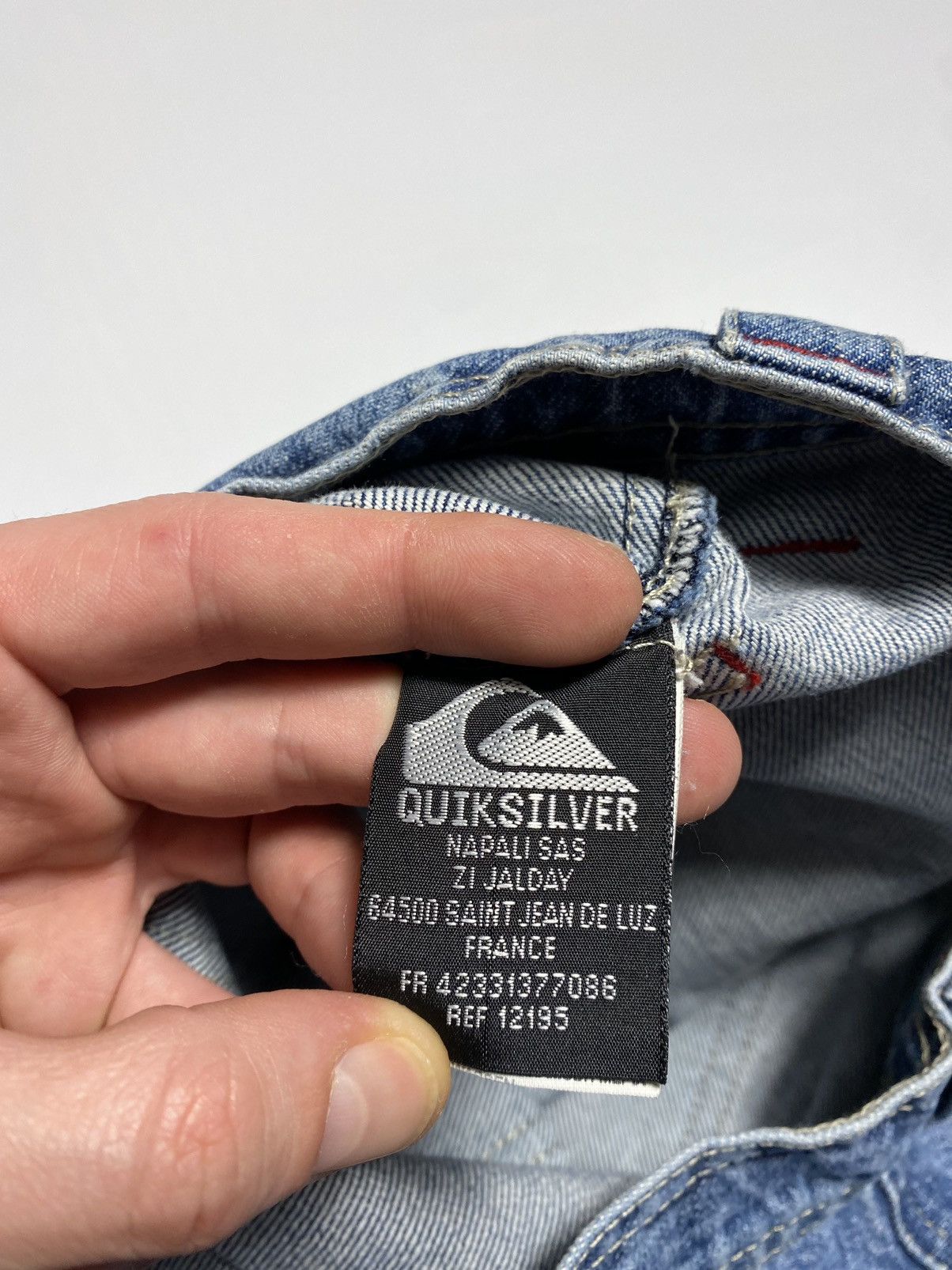 JNCO × Quiksilver × Vintage Vintage Quicksilver baggy rap oversized prison denim jeans Size US 31 - 14 Thumbnail