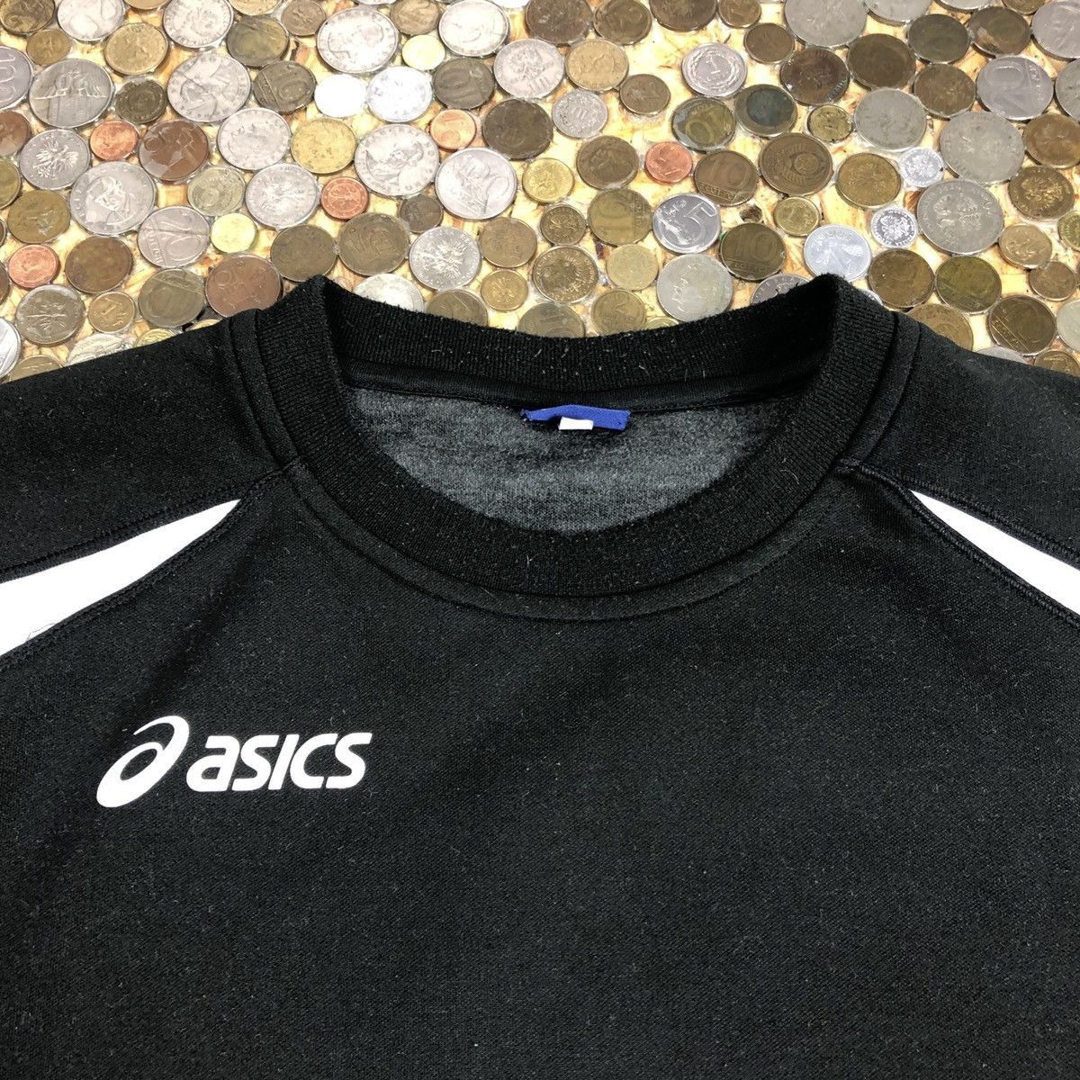 Asics Asics Vintage longsleeve crewneck sweatshirt Size US L / EU 52-54 / 3 - 2 Thumbnail