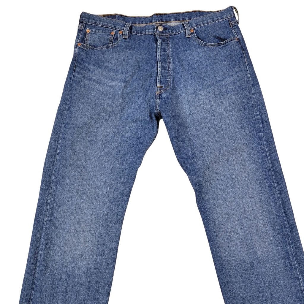 Levi's Levi's 501 Blue Straight Leg Button-Fly Size US 40 / EU 56 - 4 Thumbnail