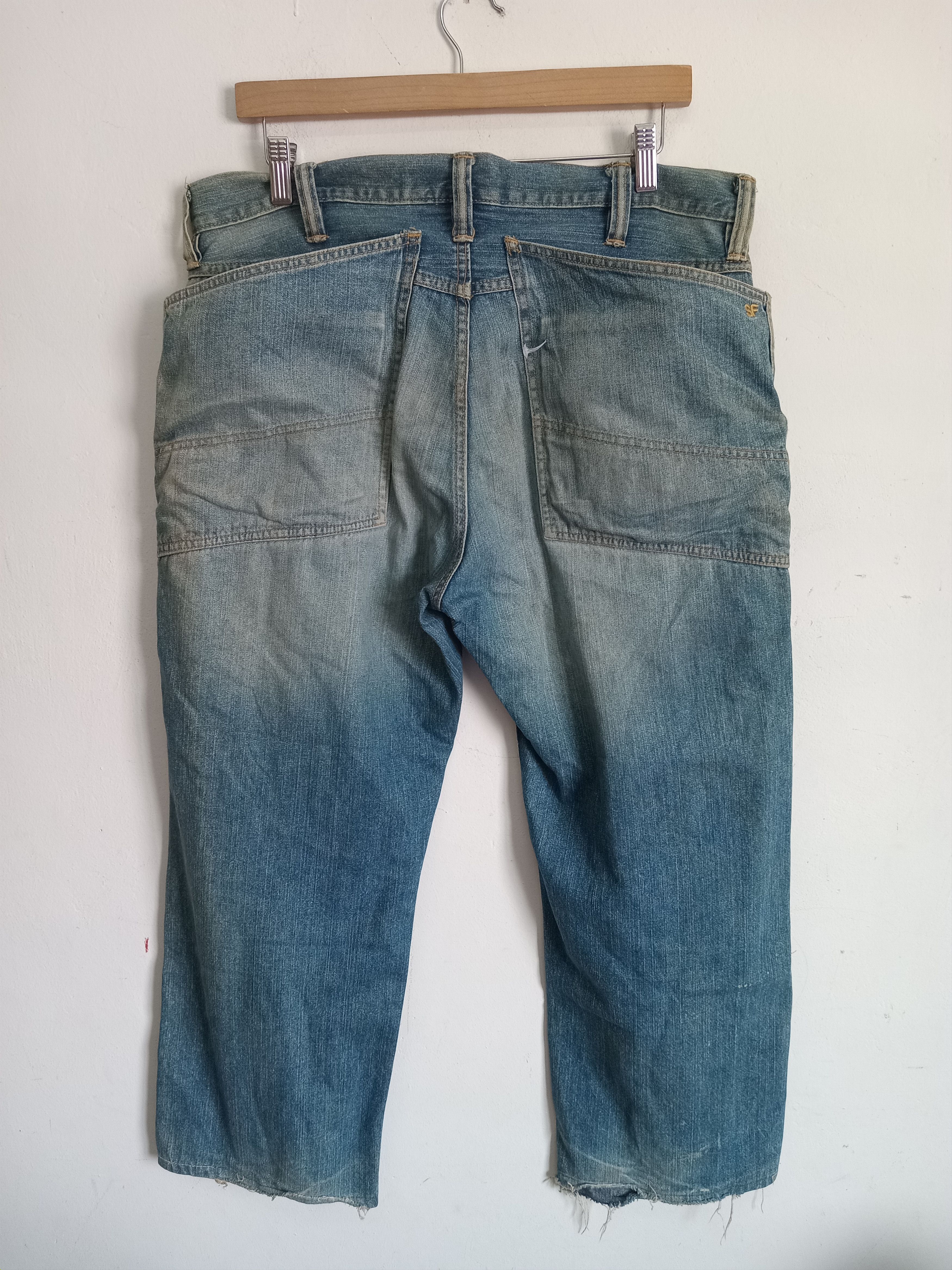 Sassafras Sassafras For All Gardener Denim Jean Size US 37 - 5 Thumbnail