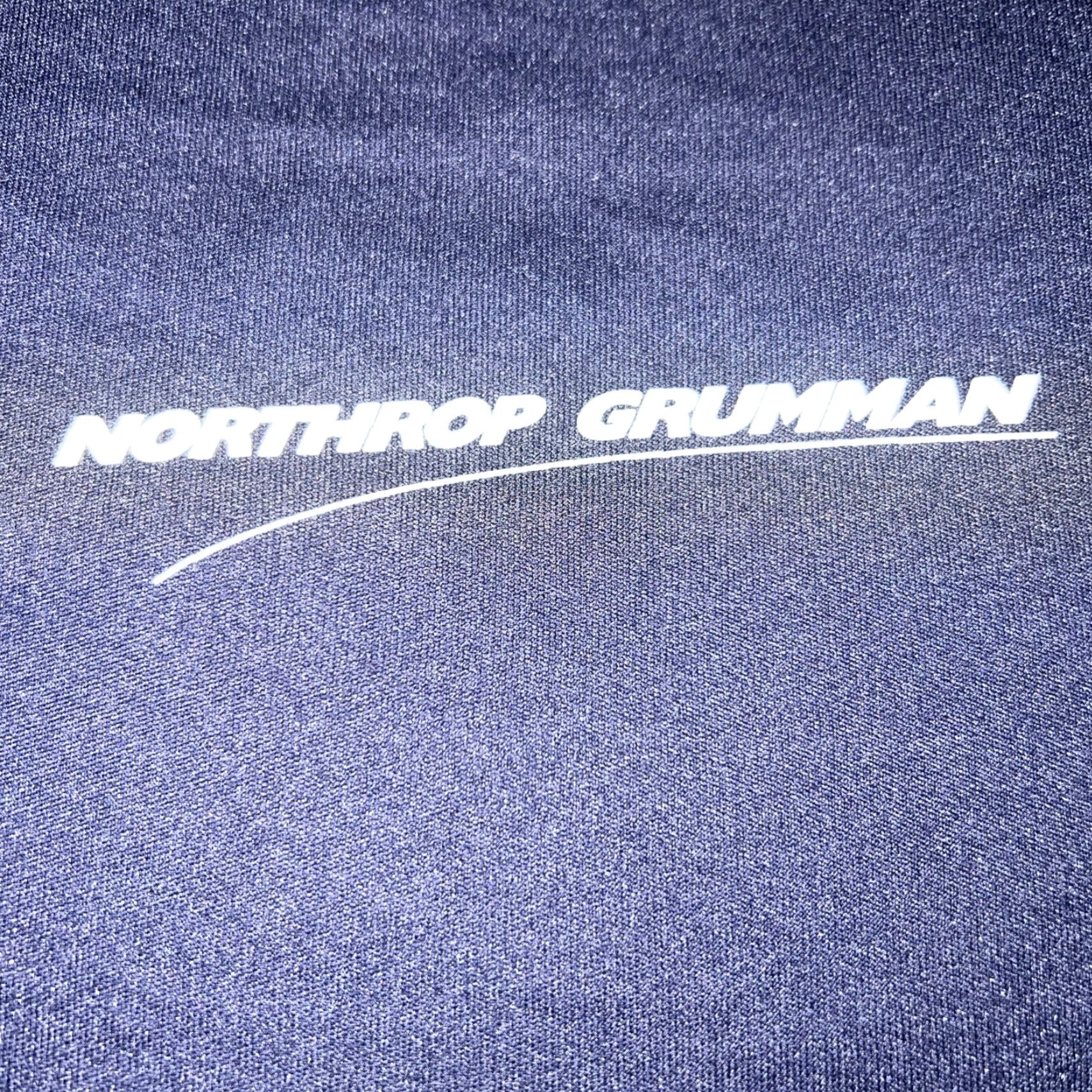 Port & Company Northrop Grumman Logo Athletic Shirt Port & Company Unisex Adults XL Black Space Logo Short Sleeve Crew Neck T-Shirt Size US XL / EU 56 / 4 - 3 Thumbnail