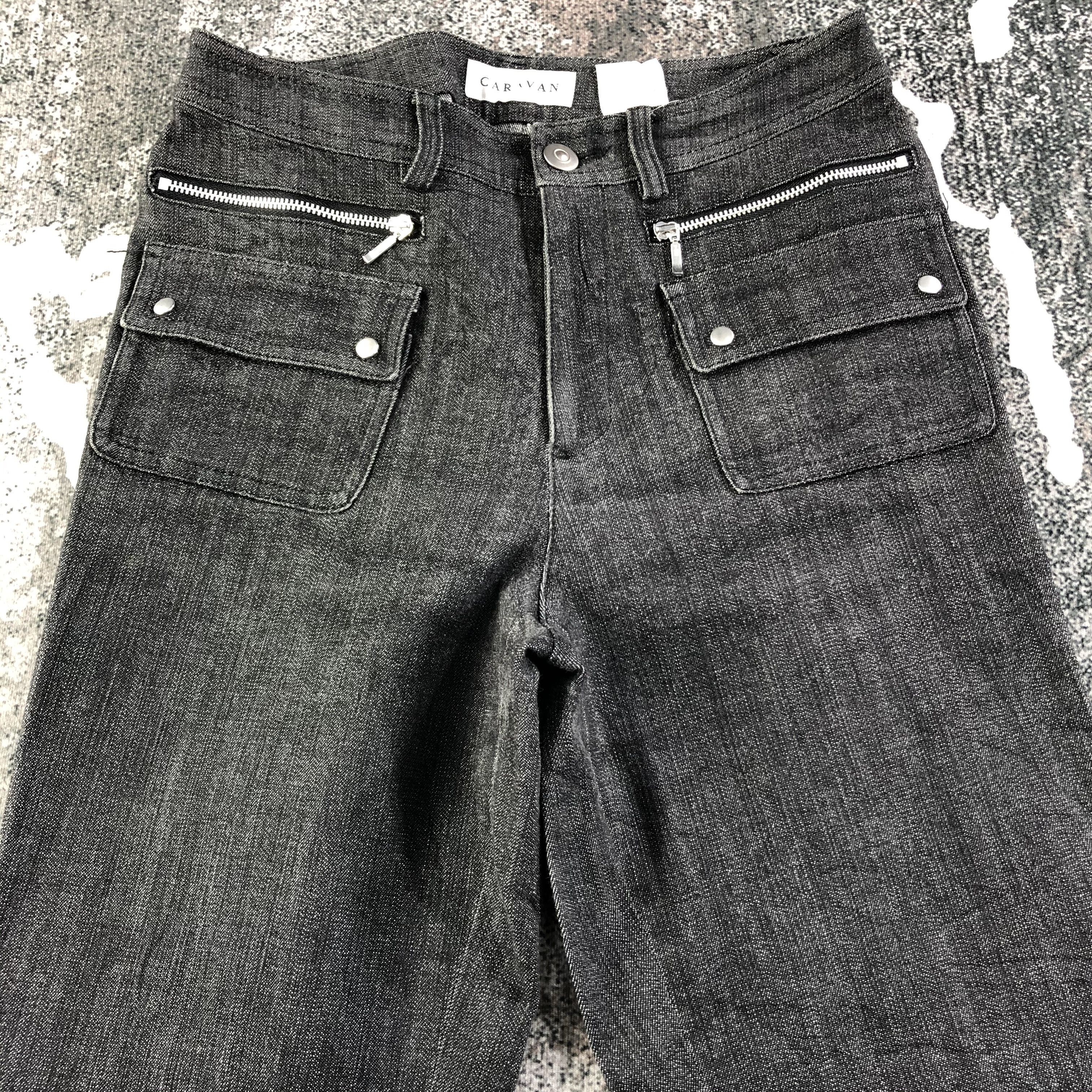 Other Japanese Brand Caravan Jeans High Waist Denim KJ1509 Size 25" / US 0 / IT 36 - 4 Thumbnail