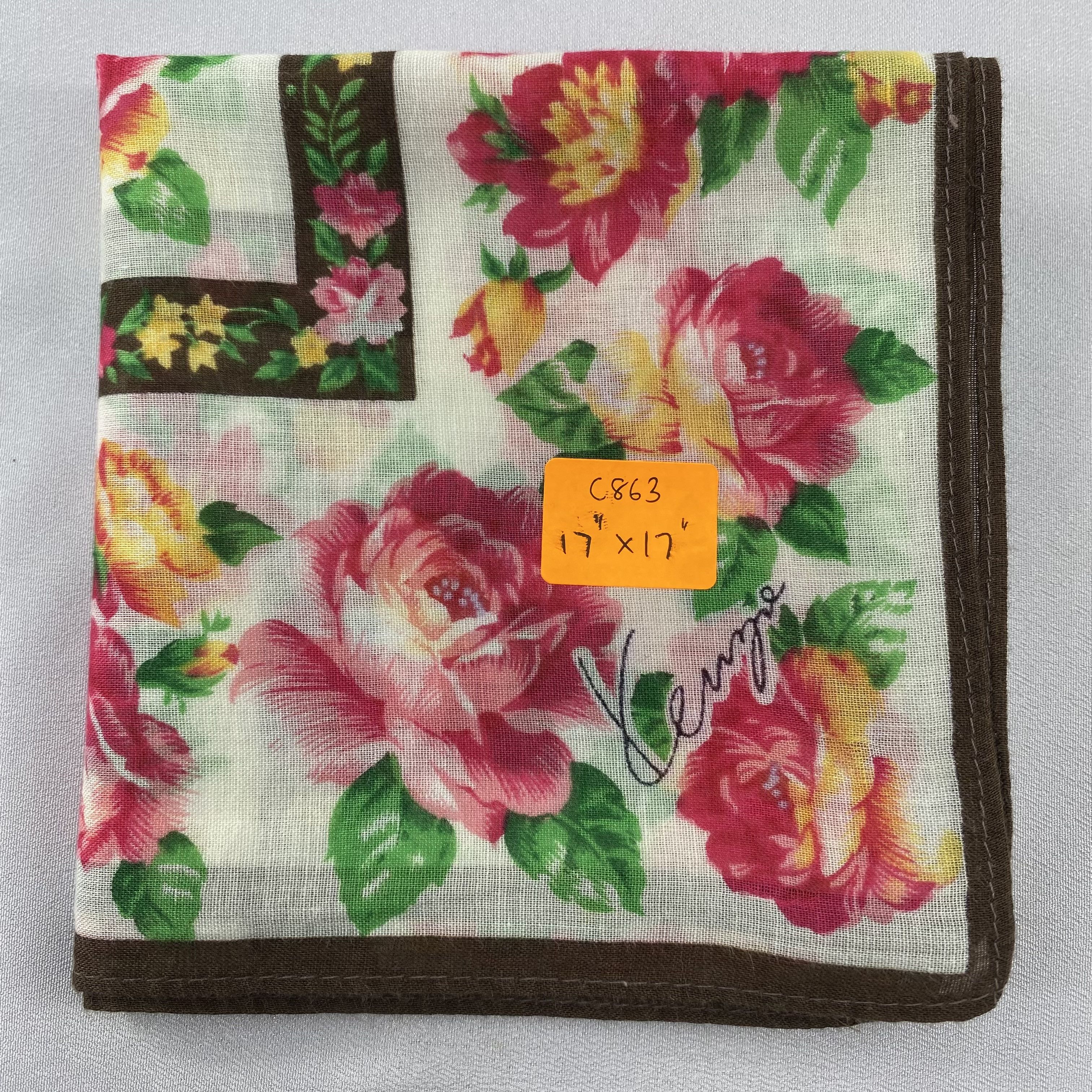 Kenzo Kenzo Handkerchief / Bandana / Neckerchief C863 Size ONE SIZE - 7 Thumbnail