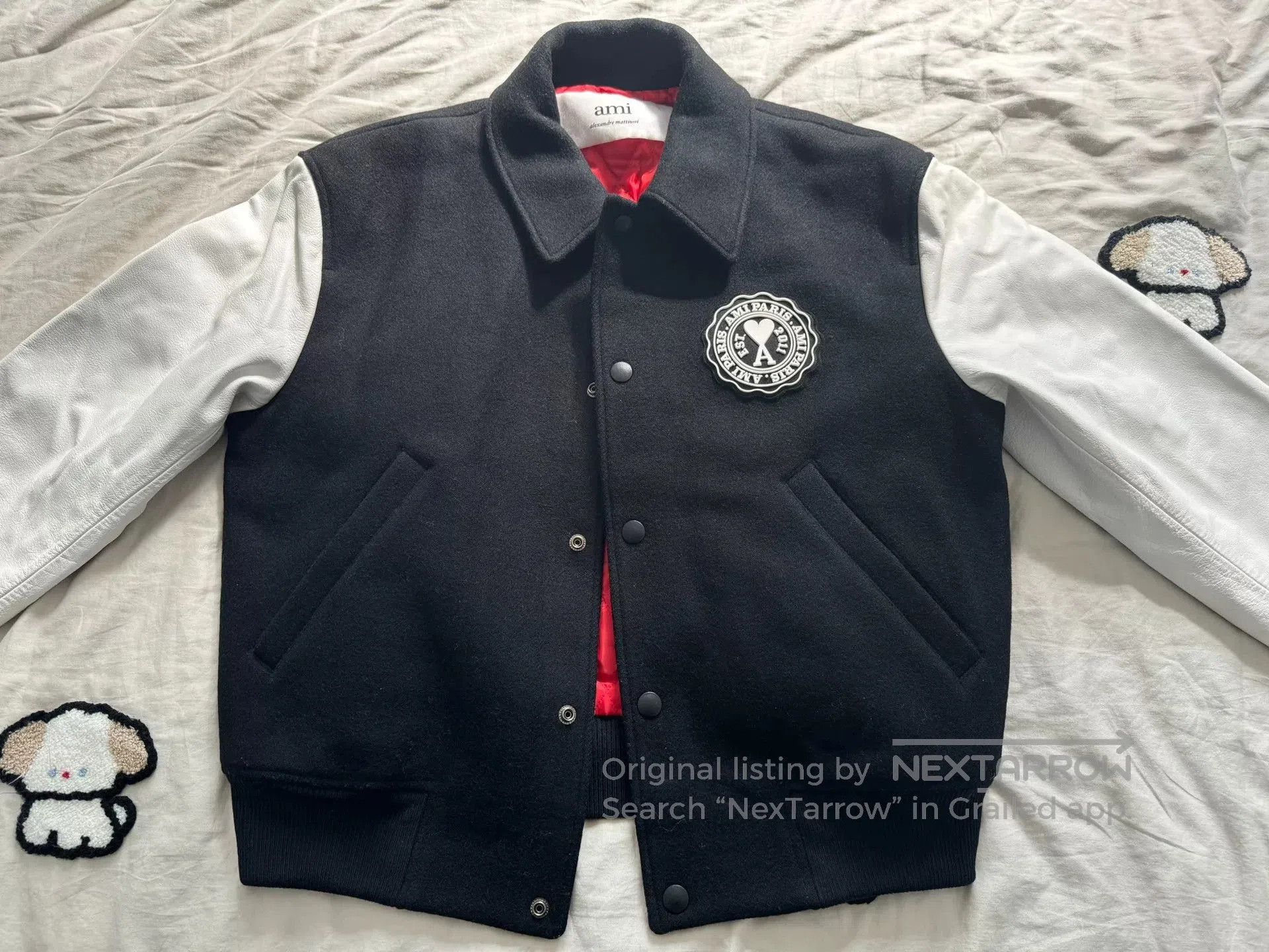AMI AMI PARIS FW22 Colorblock Logo Jacket. Size US L / EU 52-54 / 3 - 3 Thumbnail
