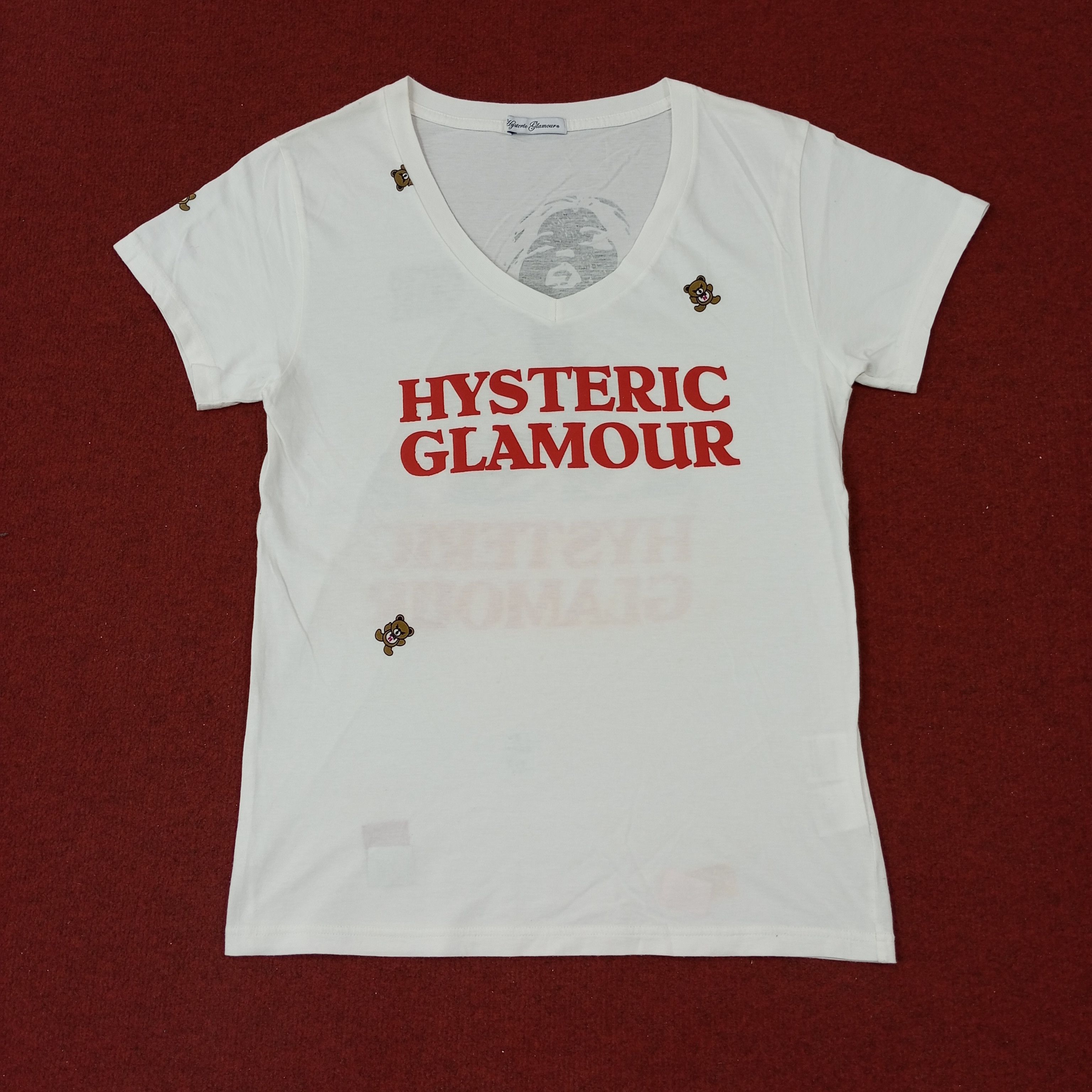 Hysteric Glamour × Japanese Brand × Vintage Hysteric Glamour Japanese Brand Custom Tshirt C219N49 Size S / US 4 / IT 40 - 3 Thumbnail
