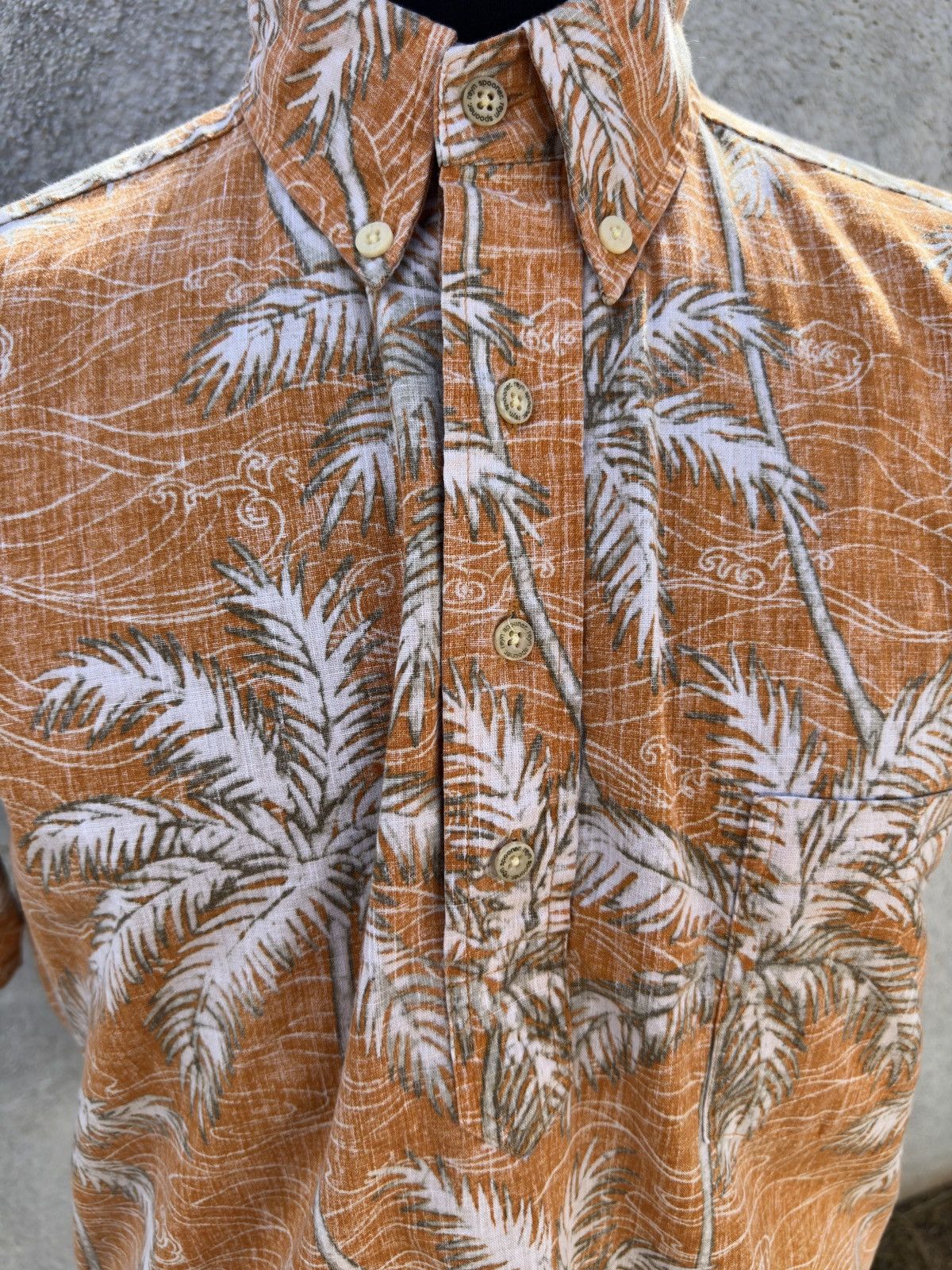 Reyn Spooner Reyn Spooner Classic Fit Hawaiian Print Orange Men's Small Size US S / EU 44-46 / 1 - 3 Thumbnail