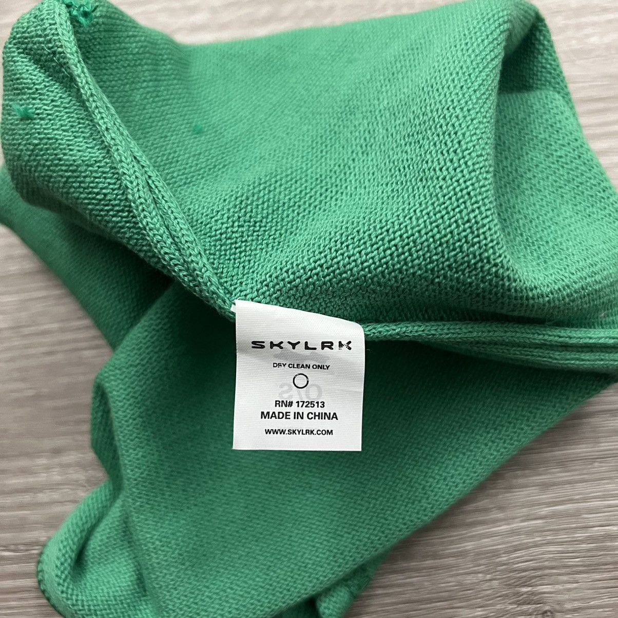 SKYLRK Justin Bieber SKYLRK Knit Beanie Green Size ONE SIZE - 6 Thumbnail