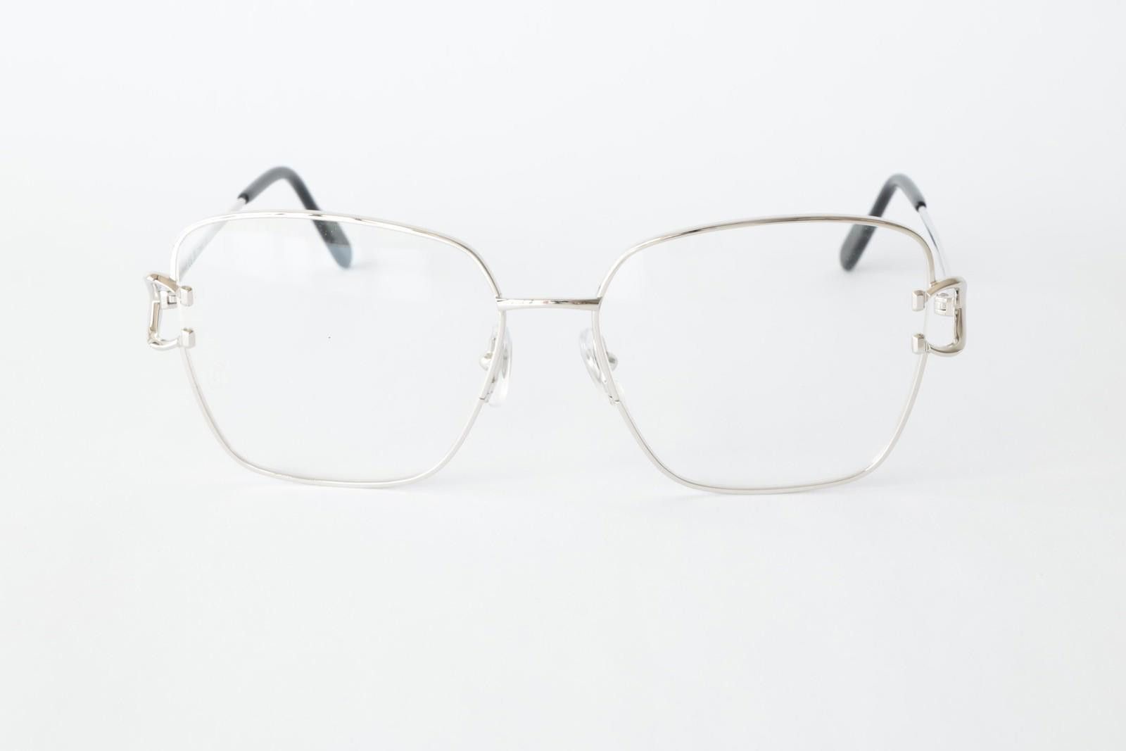Cartier New Cartier eyewear optical eyeglasses CT0486O 002 silver Size ONE SIZE - 2 Thumbnail