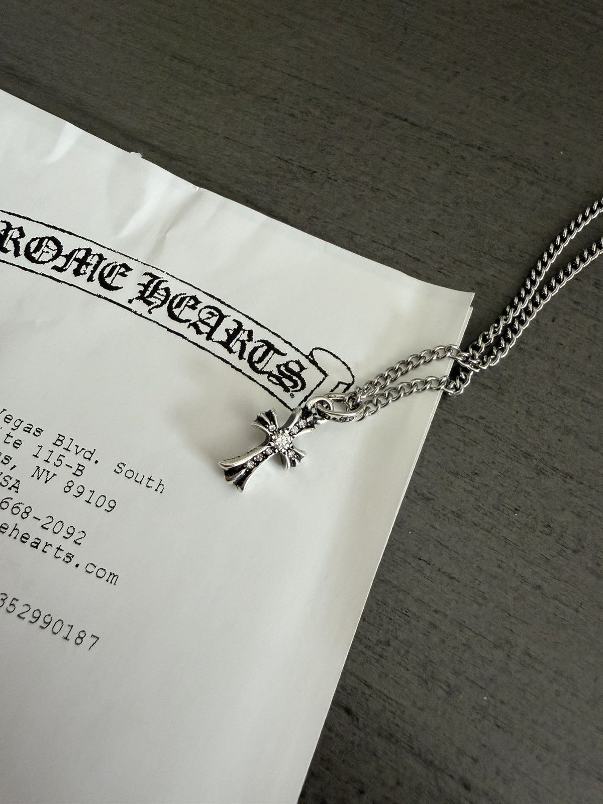 Chrome Hearts Chrome Hearts Babyfat Pendant With Diamonds Size ONE SIZE - 16 Thumbnail