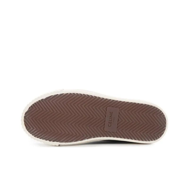 Celine o1bcso1str0924 Blank Mid Lace Up Sneaker Toe Cap Canvas Size US 11 / IT 41 - 4 Thumbnail