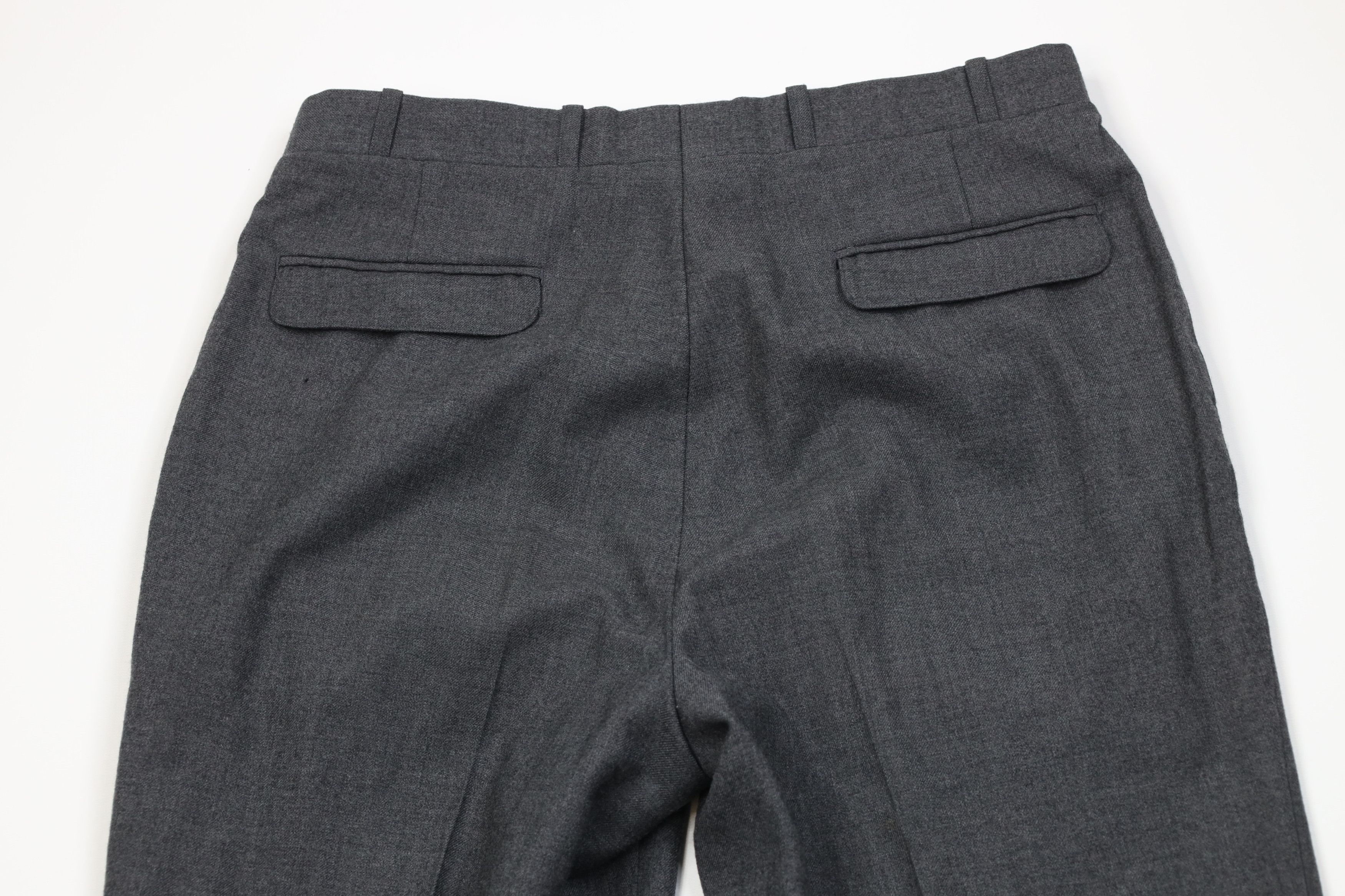 Vintage Vintage 70s Streetwear Wide Leg Chino Pants Heather Gray Size US 32 / EU 48 - 12 Thumbnail