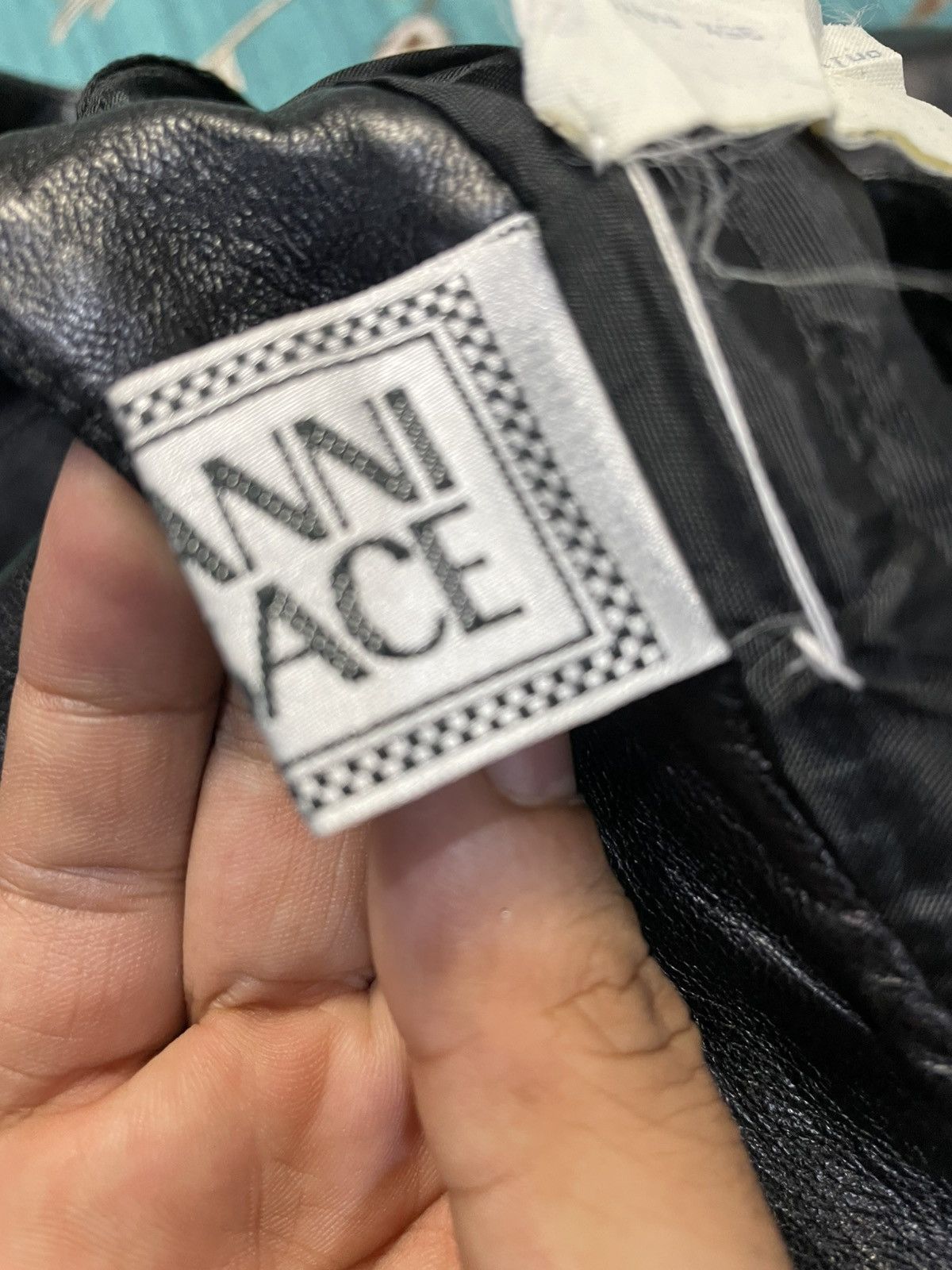 Versace Vintage Gianni Versace Leather Pants Size US 29 - 7 Thumbnail
