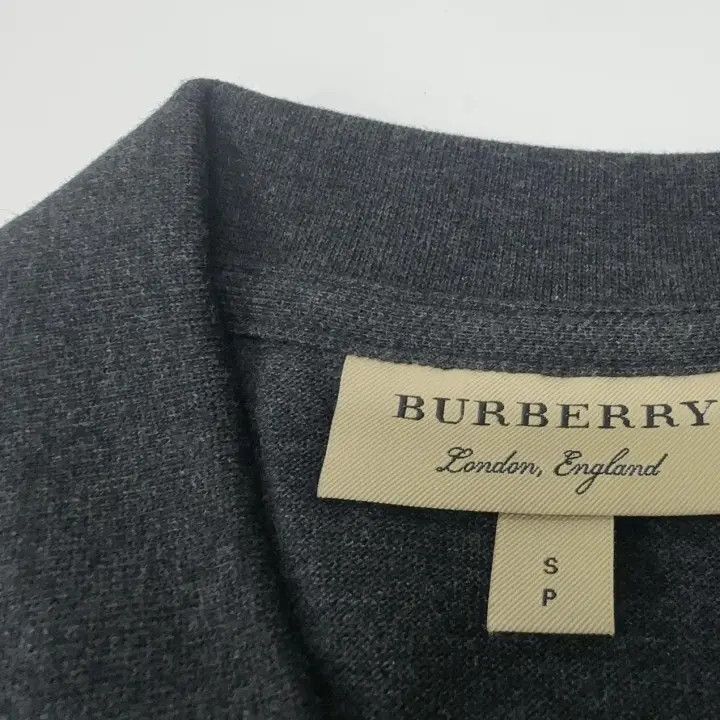 Burberry Burberry Burberry Gray Short Sleeve Polo Shirt-2507 Size US S / EU 44-46 / 1 - 5 Thumbnail