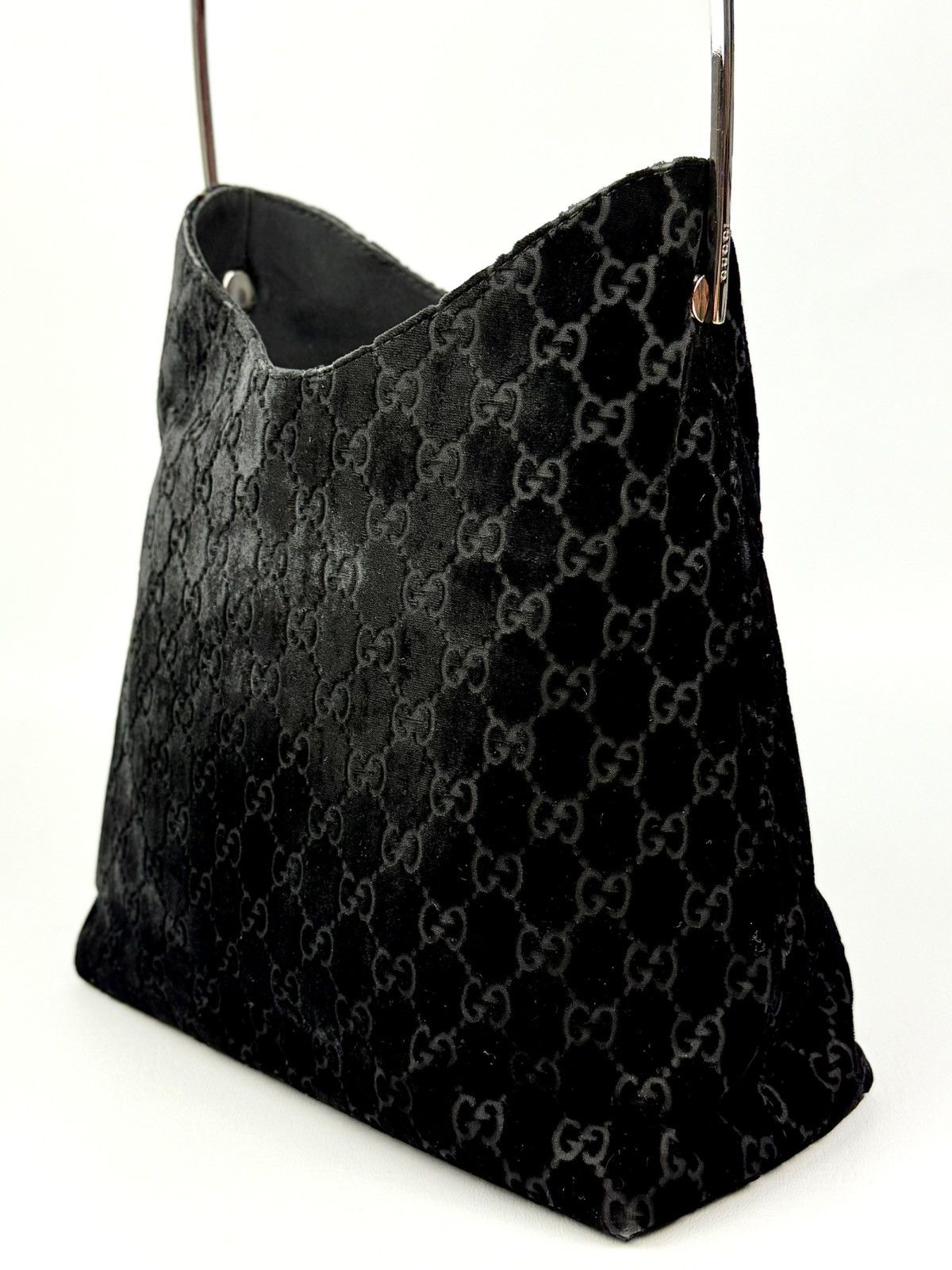 Gucci Gucci - Tom Ford - FW/1997 - Black - Velvet - Shoulder Bag Size ONE SIZE - 8 Thumbnail