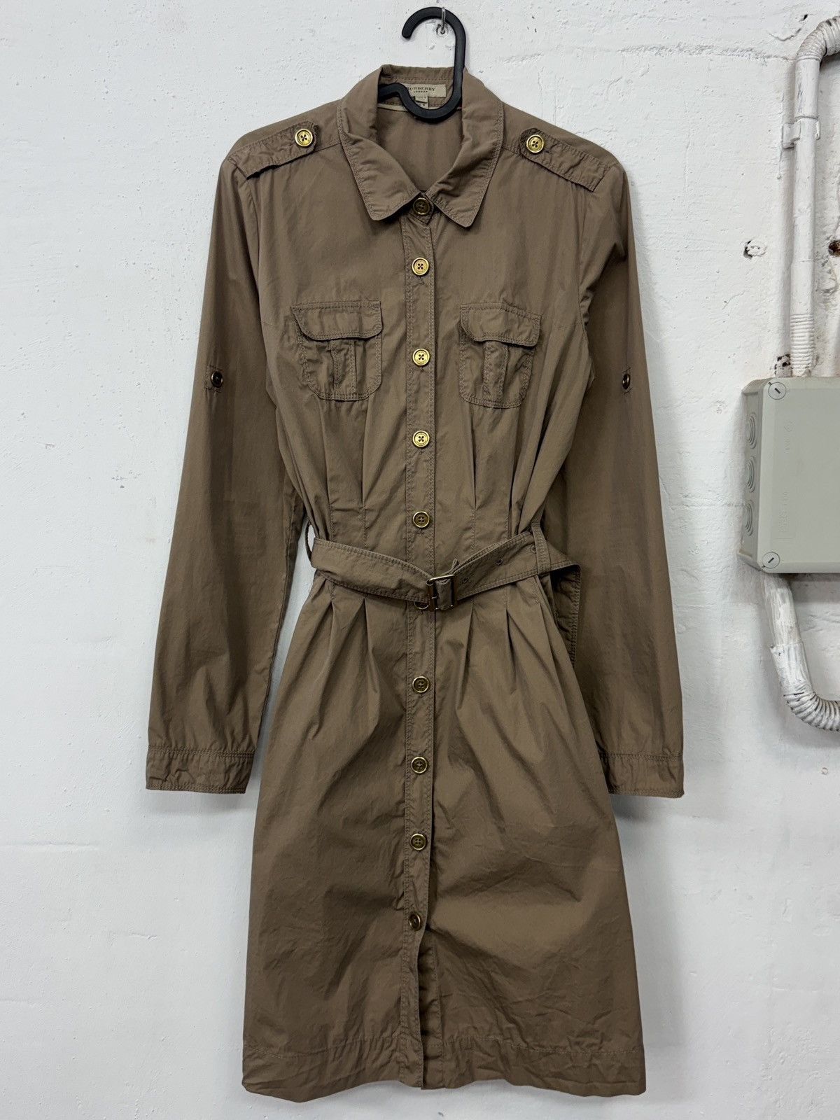Burberry Burberry Vintage Dress Size L / US 10 / IT 46 - 5 Thumbnail