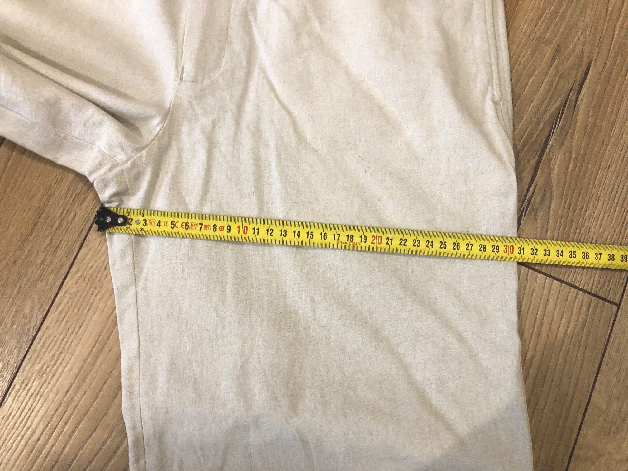 Other Women's linen trousers cream size XL/42 Size 30" / US 8 / IT 44 - 5 Thumbnail