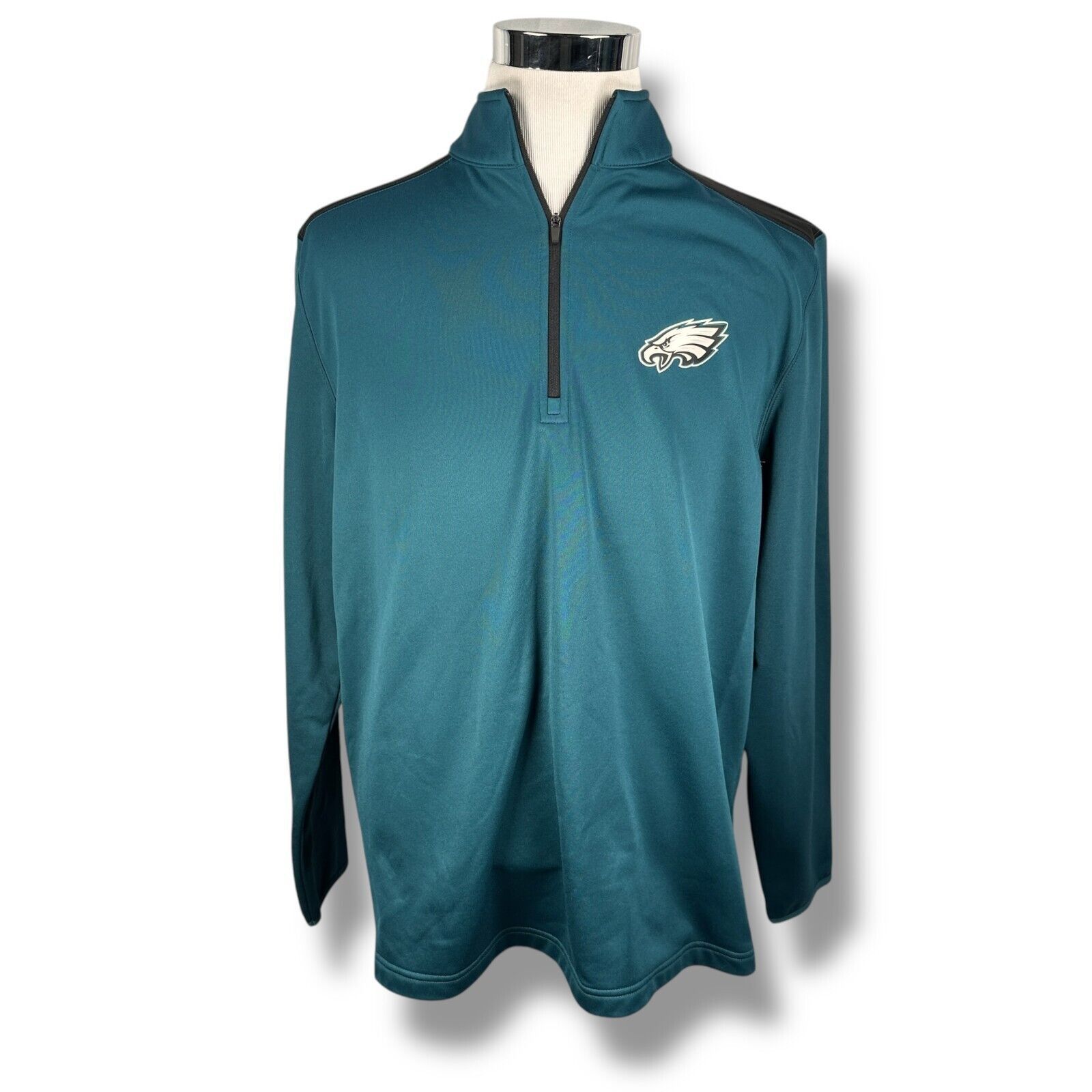 Other Philadelphia Eagles Jacket Men XL Green Long Sleeve 1/4 Zip Size US XL / EU 56 / 4 - 1 Thumbnail