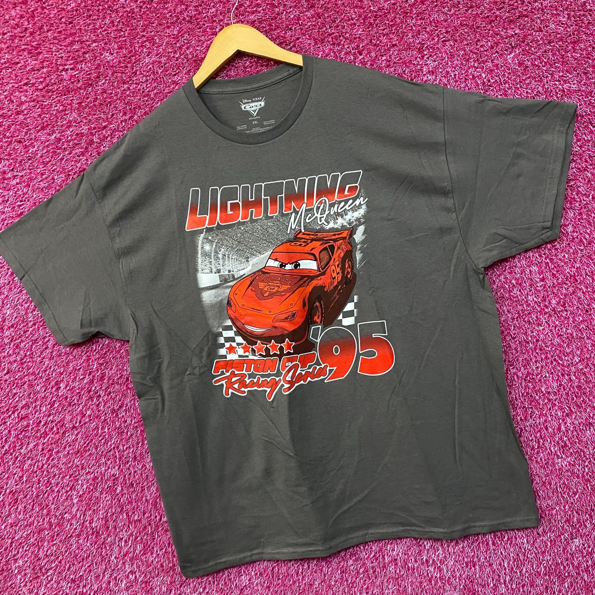 Disney Disney Pixar Cars Lightning McQueen Piston Cup 95 T-Shirt 2X Size US XXL / EU 58 / 5 - 3 Thumbnail