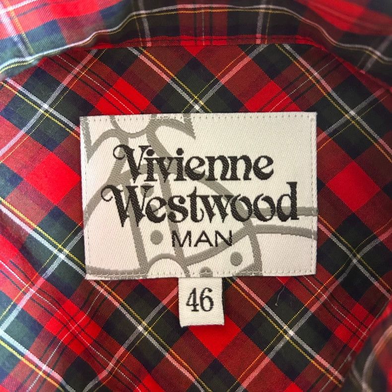 Vivienne Westwood Vivienne Westwood Red checkered shirt Size M / US 6-8 / IT 42-44 - 5 Thumbnail