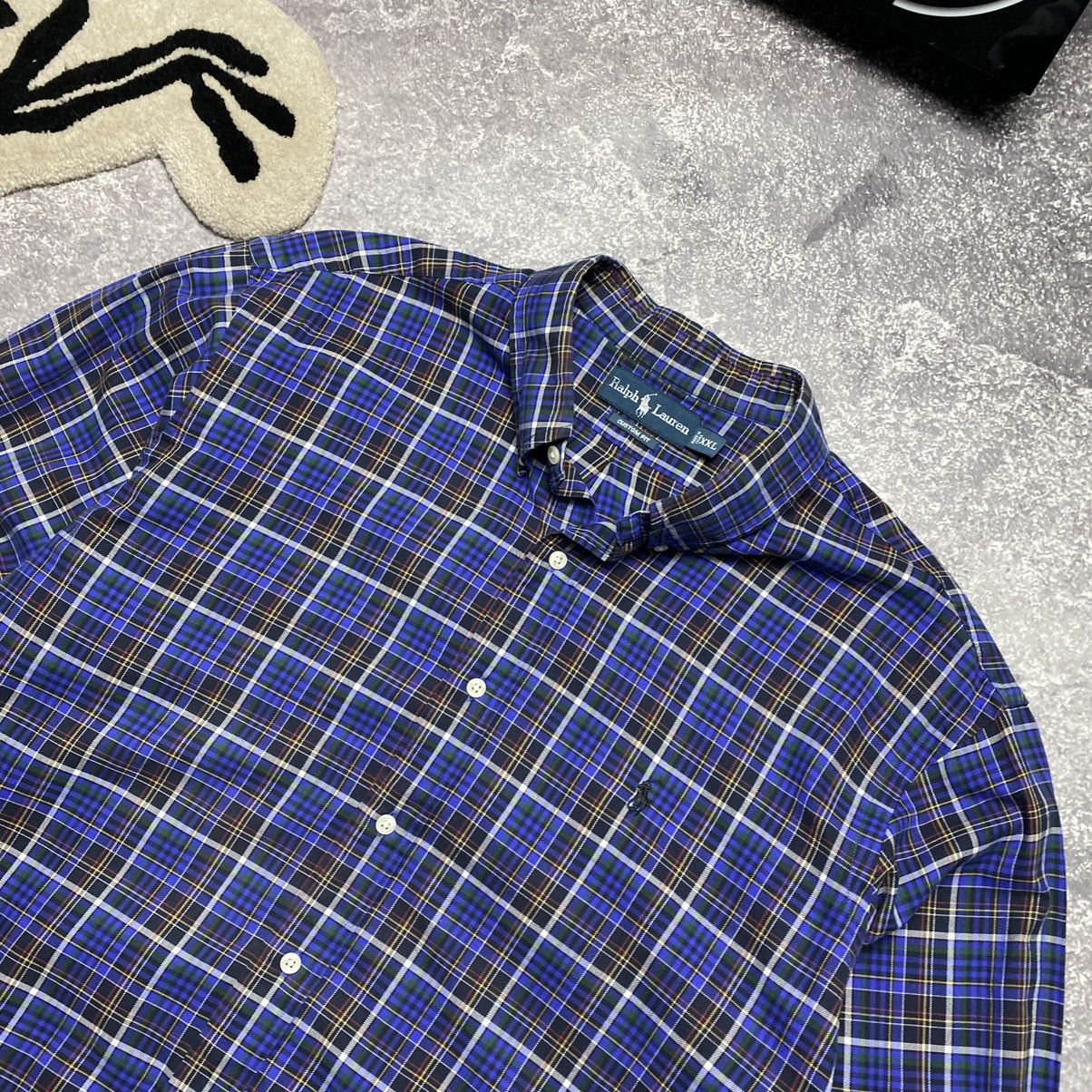 Polo Ralph Lauren Vintage Polo Ralph Lauren Small Logo Graphic old money shirt Size US XXL / EU 58 / 5 - 2 Thumbnail