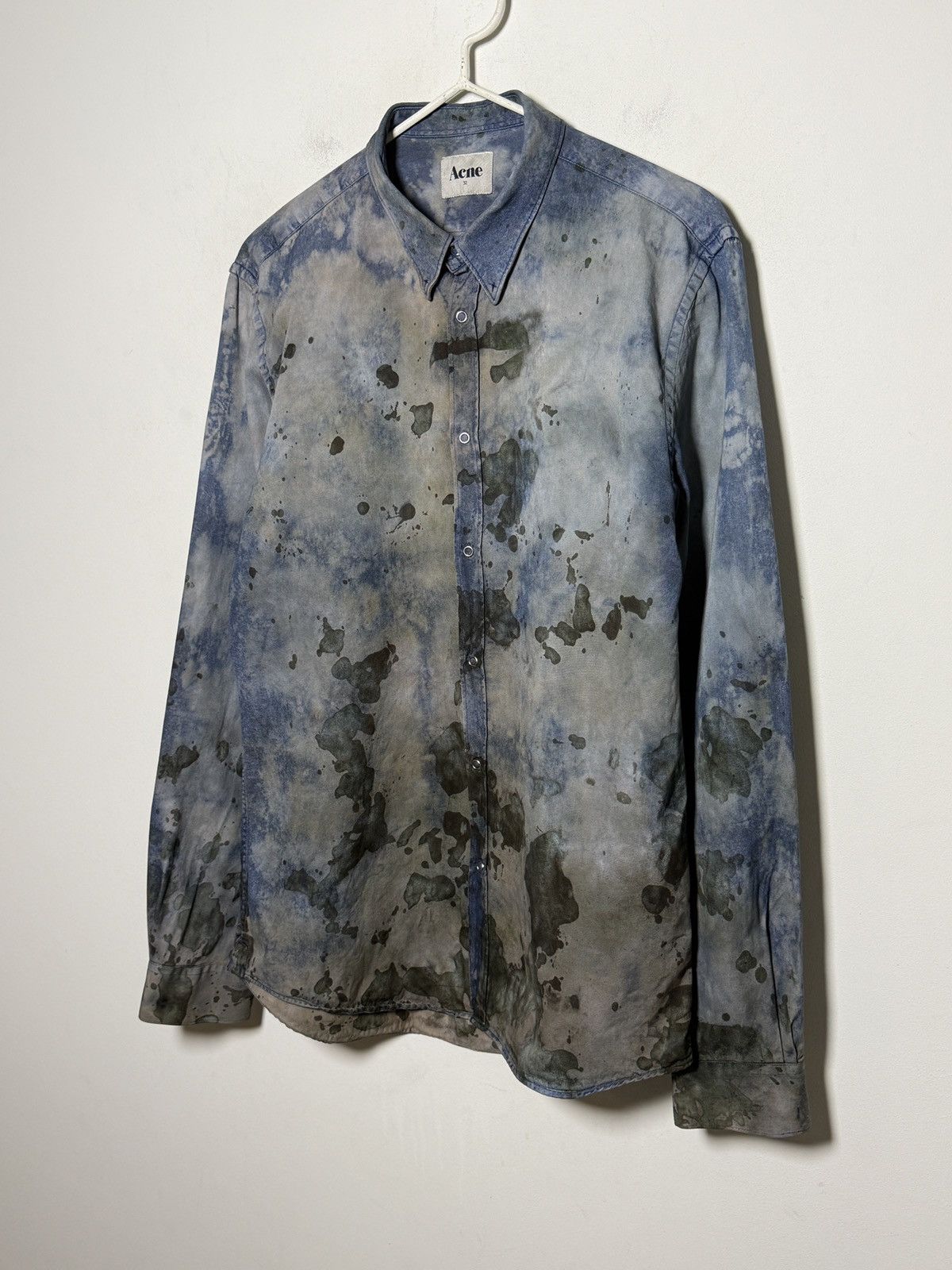 Acne Studios Acne Studios Trashed Western Shirt Size US L / EU 52-54 / 3 - 3 Thumbnail