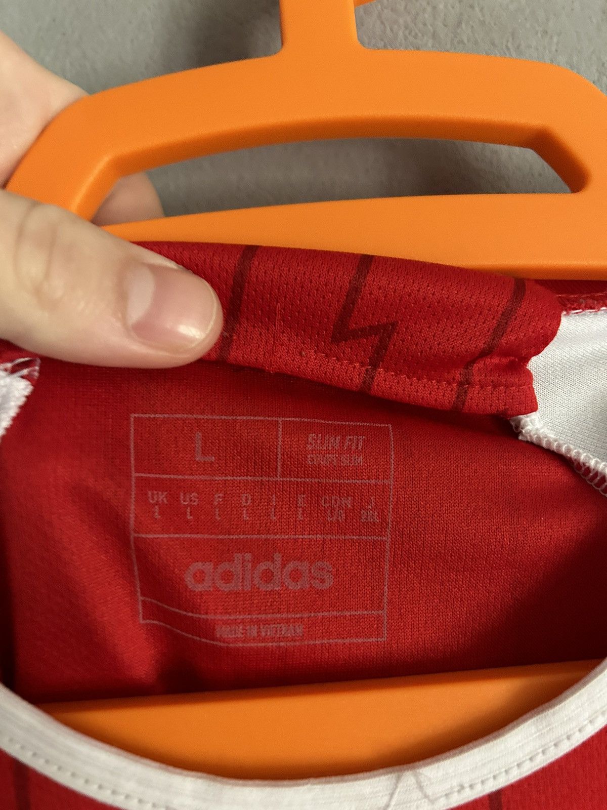 Adidas Arsenal Adidas jersey 23/24 home rare Size US L / EU 52-54 / 3 - 5 Thumbnail