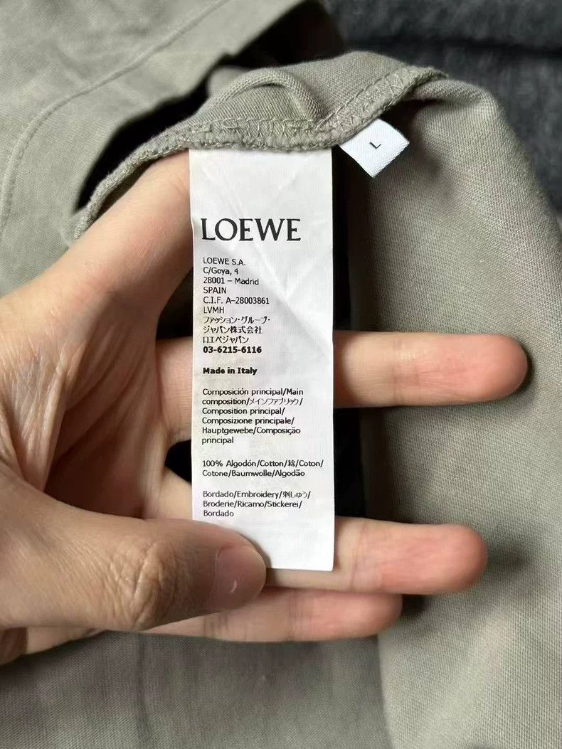 Loewe LOEWE Embroidered logo short sleeve Size M / US 6-8 / IT 42-44 - 3 Thumbnail