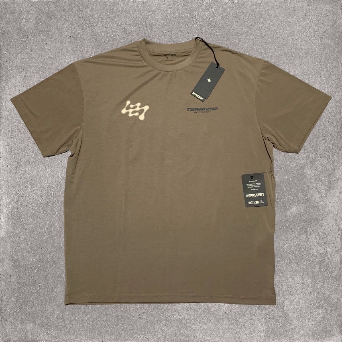 Represent Clo. Represent Medium 247 Future Terrains Umber Oversized Tee Size US M / EU 48-50 / 2 - 2 Thumbnail