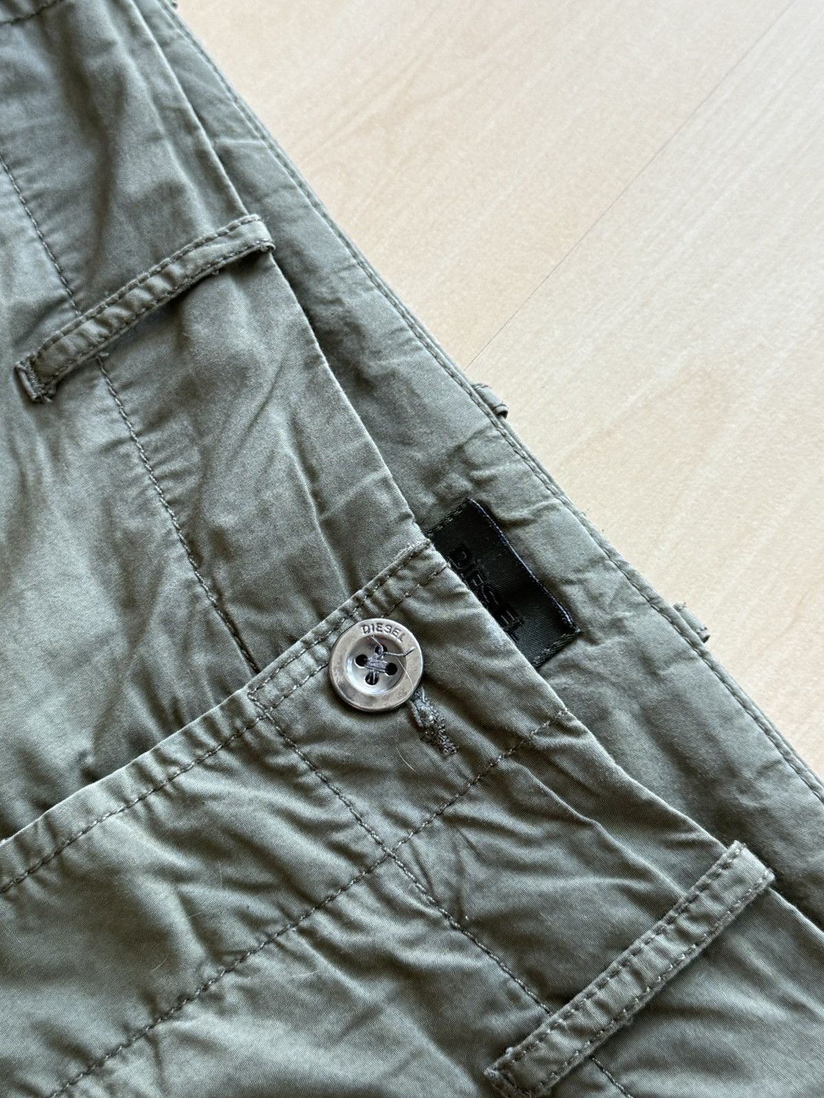 Diesel Diesel military bermuda cargo shorts Size US 27 - 3 Thumbnail