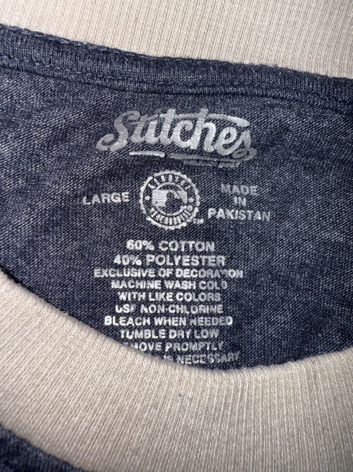 Vintage New York Yankees Stitches Long Sleeve Sz.L Size US L / EU 52-54 / 3 - 6 Thumbnail