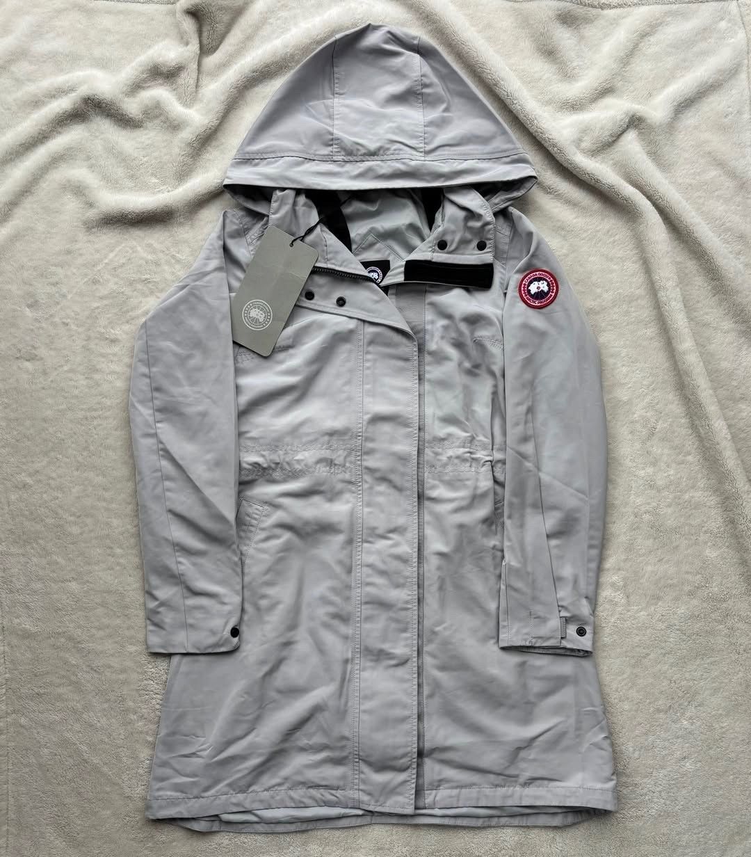 Canada Goose Belcarra Silverbirch Grey Hooded Jacket - $750