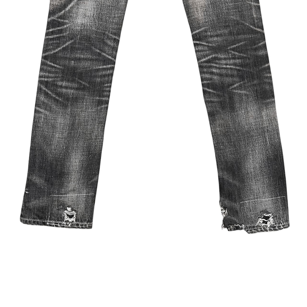 Hysteric Glamour Vintage KMK Kingly Mask Distressed Pants Size US 30 / EU 46 - 17 Thumbnail