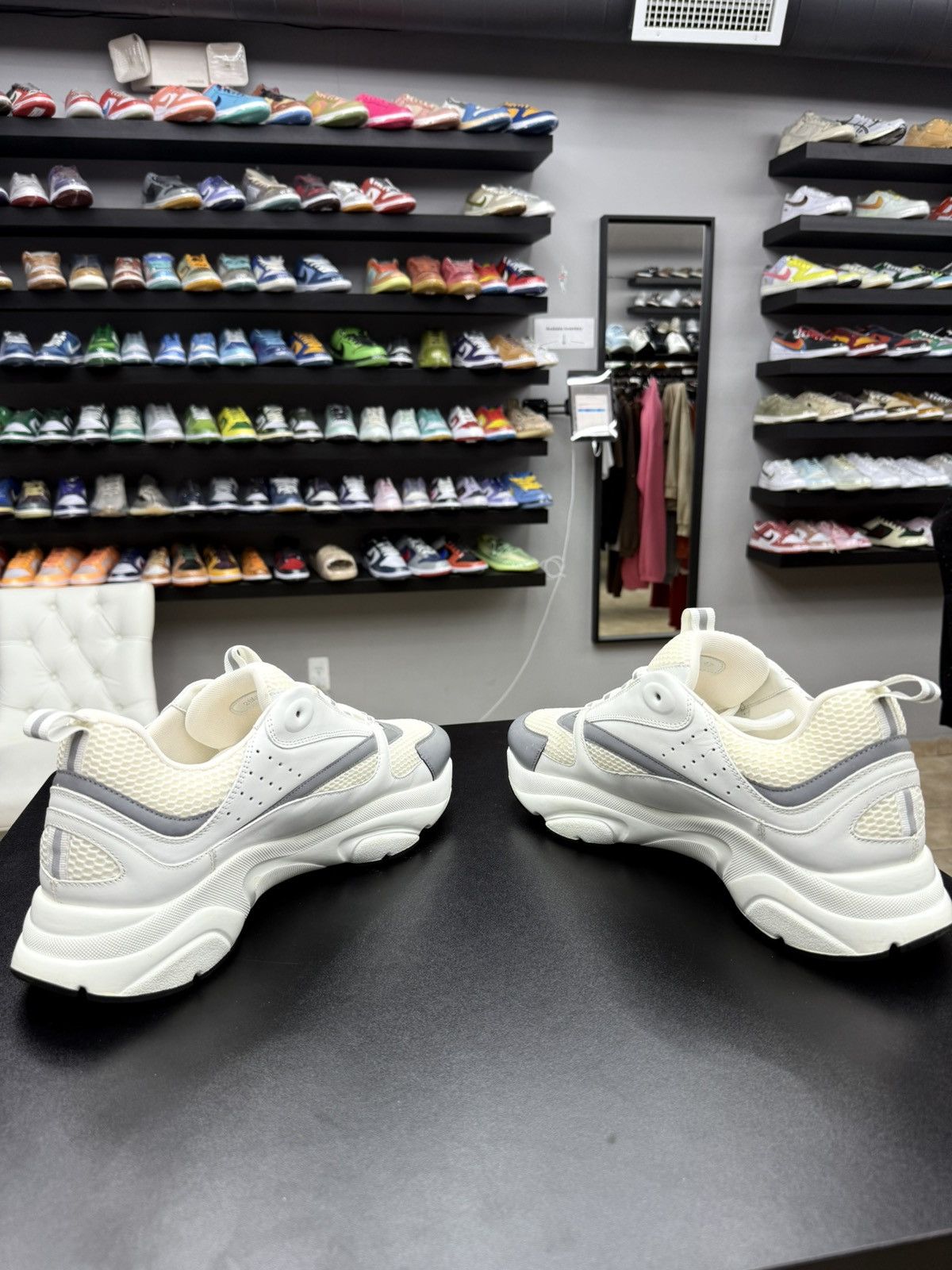Dior AUTHENTIC Dior B22 White Silver Size 47 / 14 US Size US 14 / EU 47 - 11 Thumbnail