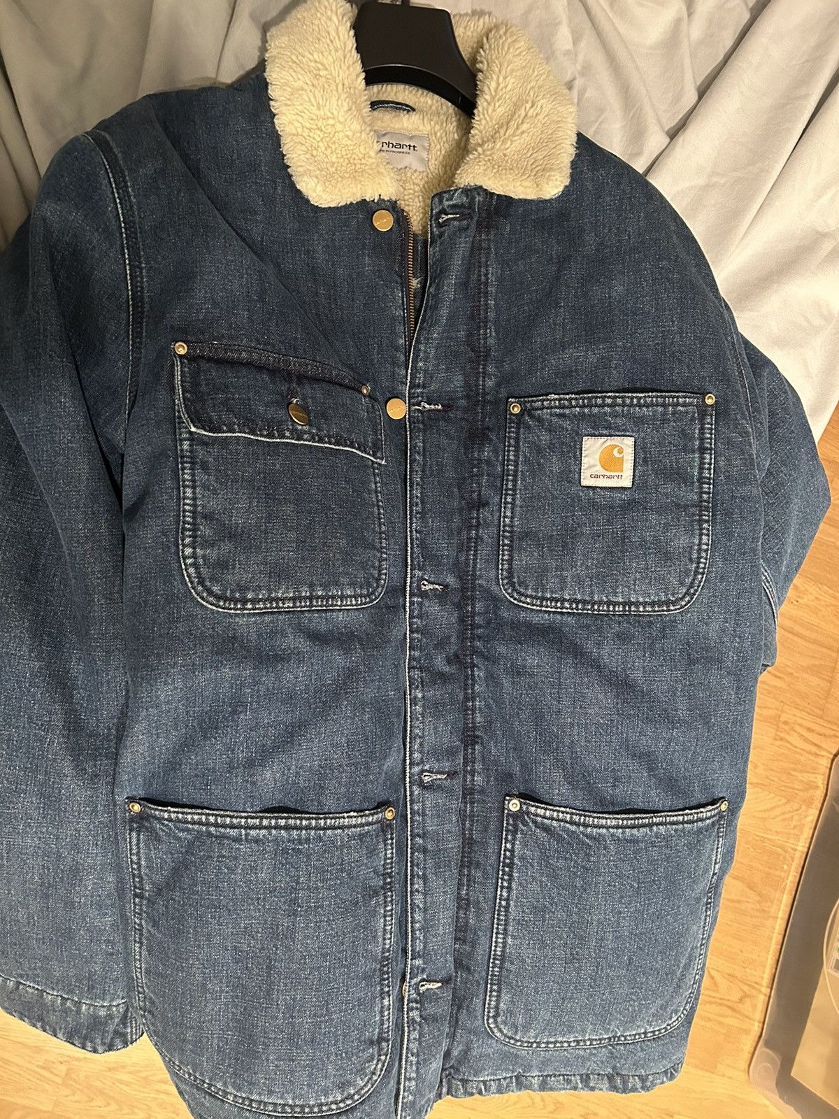 Carhartt Carhartt Fairmount Coat Jeans jacket Size US XL / EU 56 / 4 - 12 Thumbnail